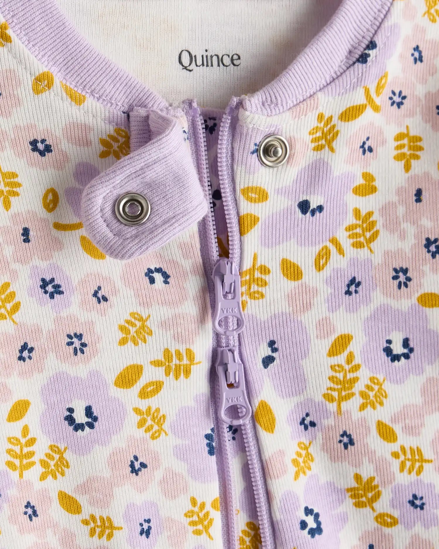 100% Organic Cotton Shortie Onesie Pajama