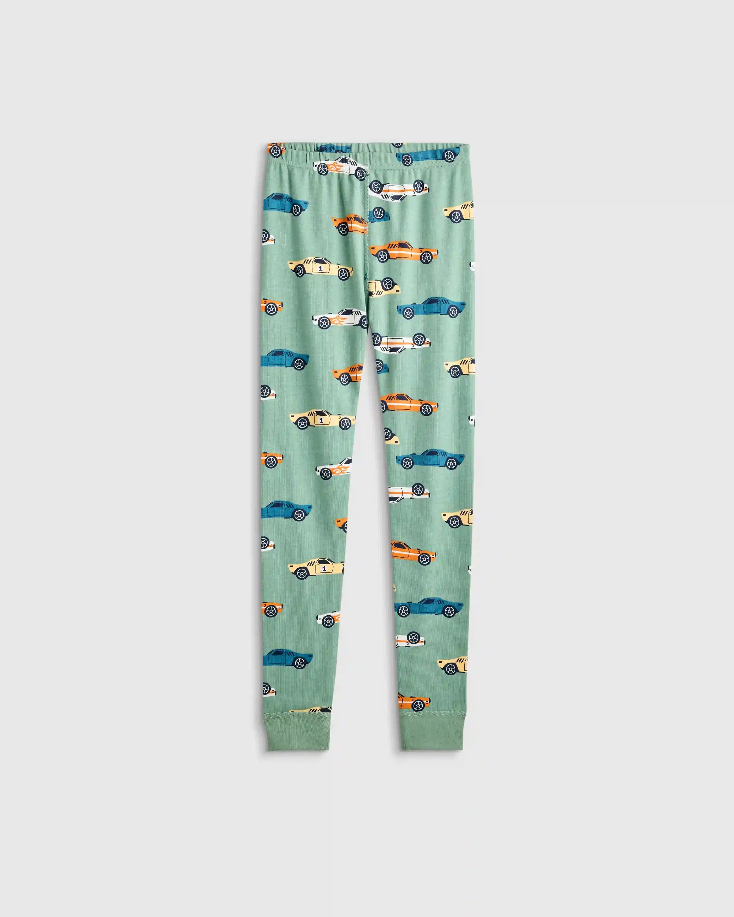 100% Organic Cotton Short Sleeve and Pant Pajama Set