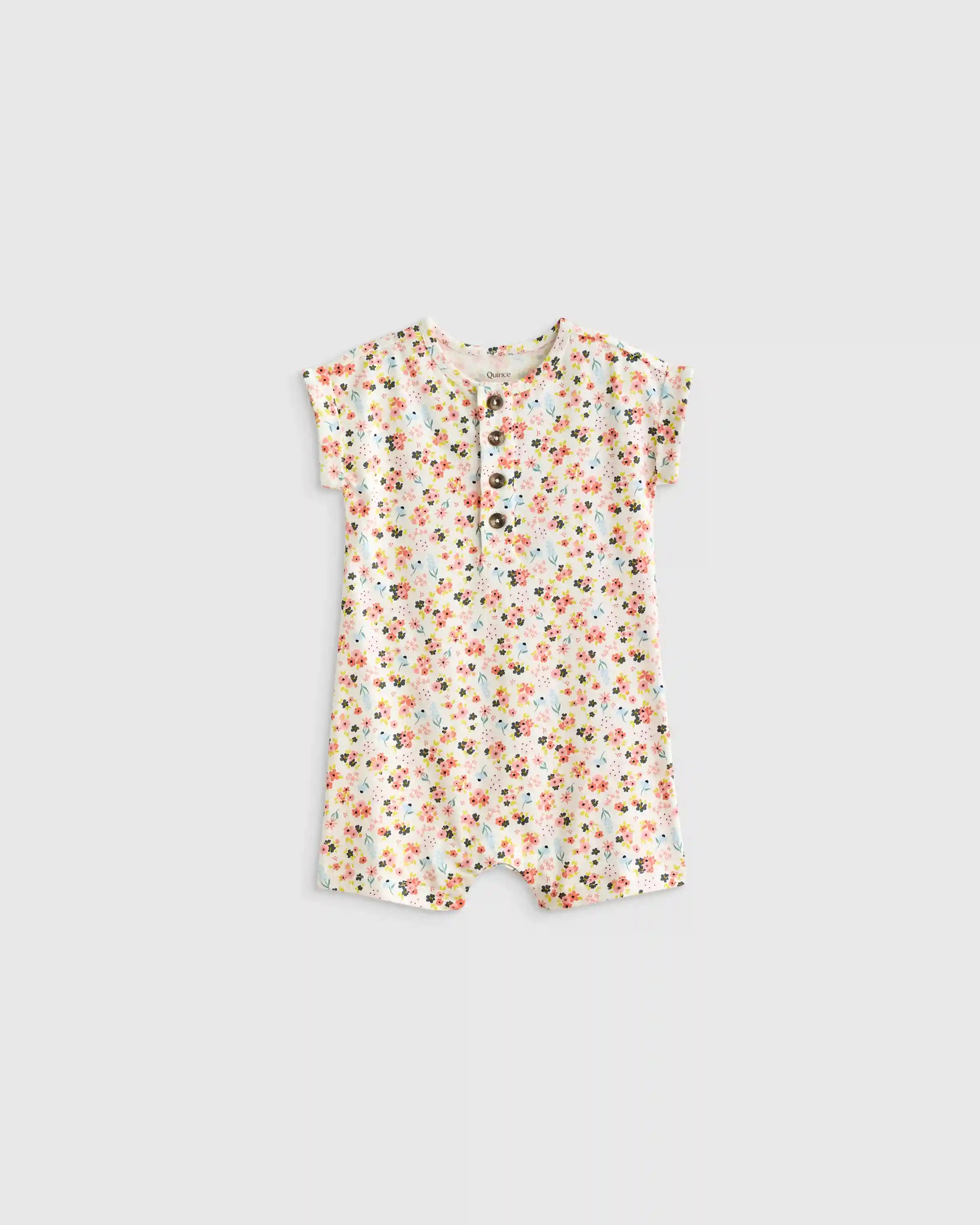 100% Organic Cotton Romper