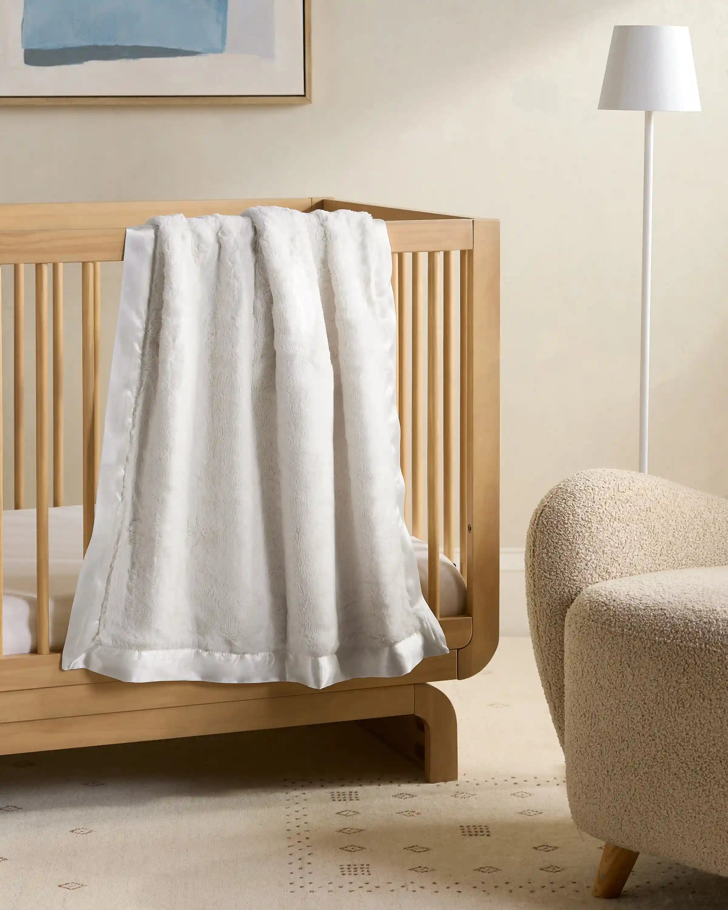Silky Plush Baby Blanket