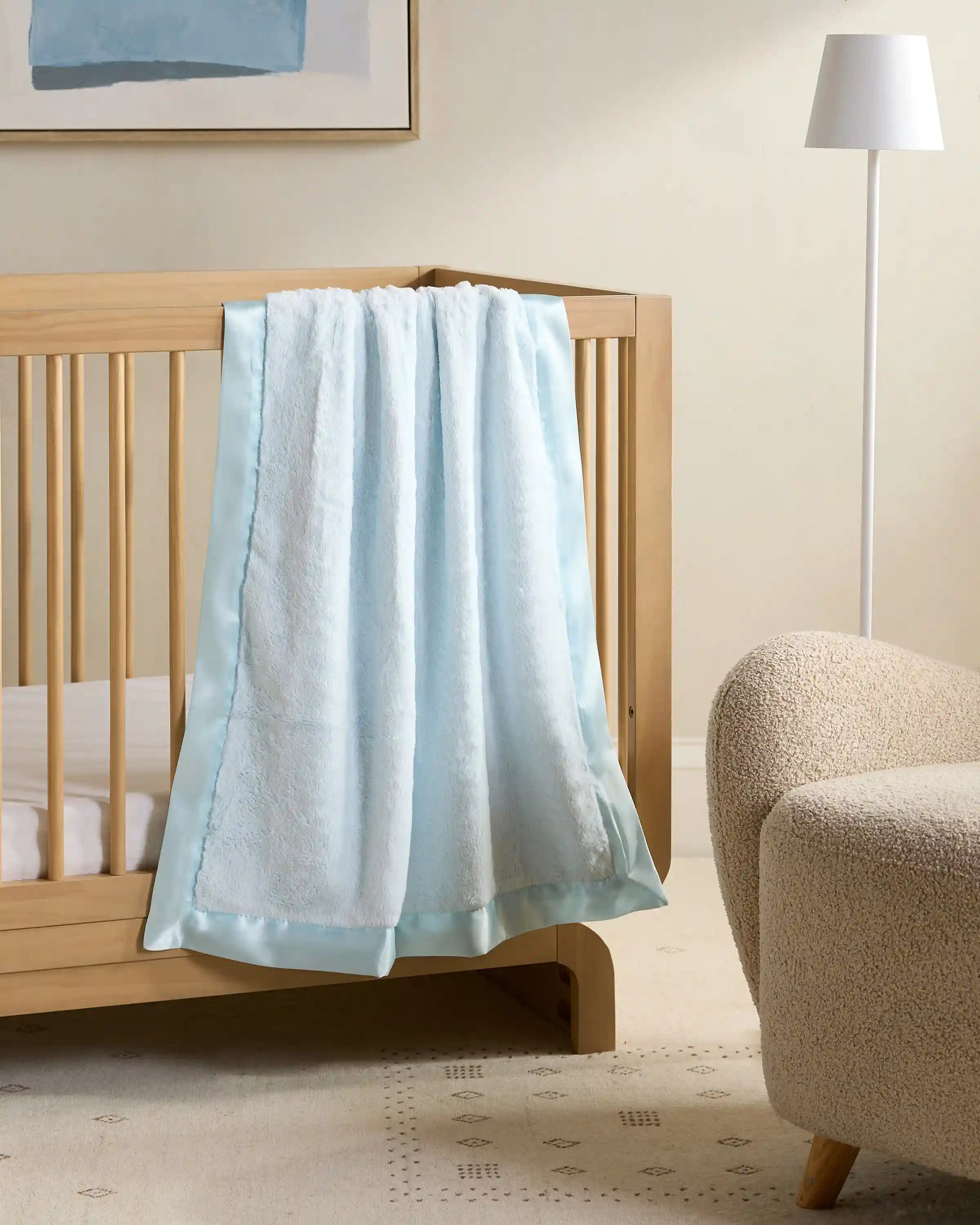 Silky Plush Baby Blanket