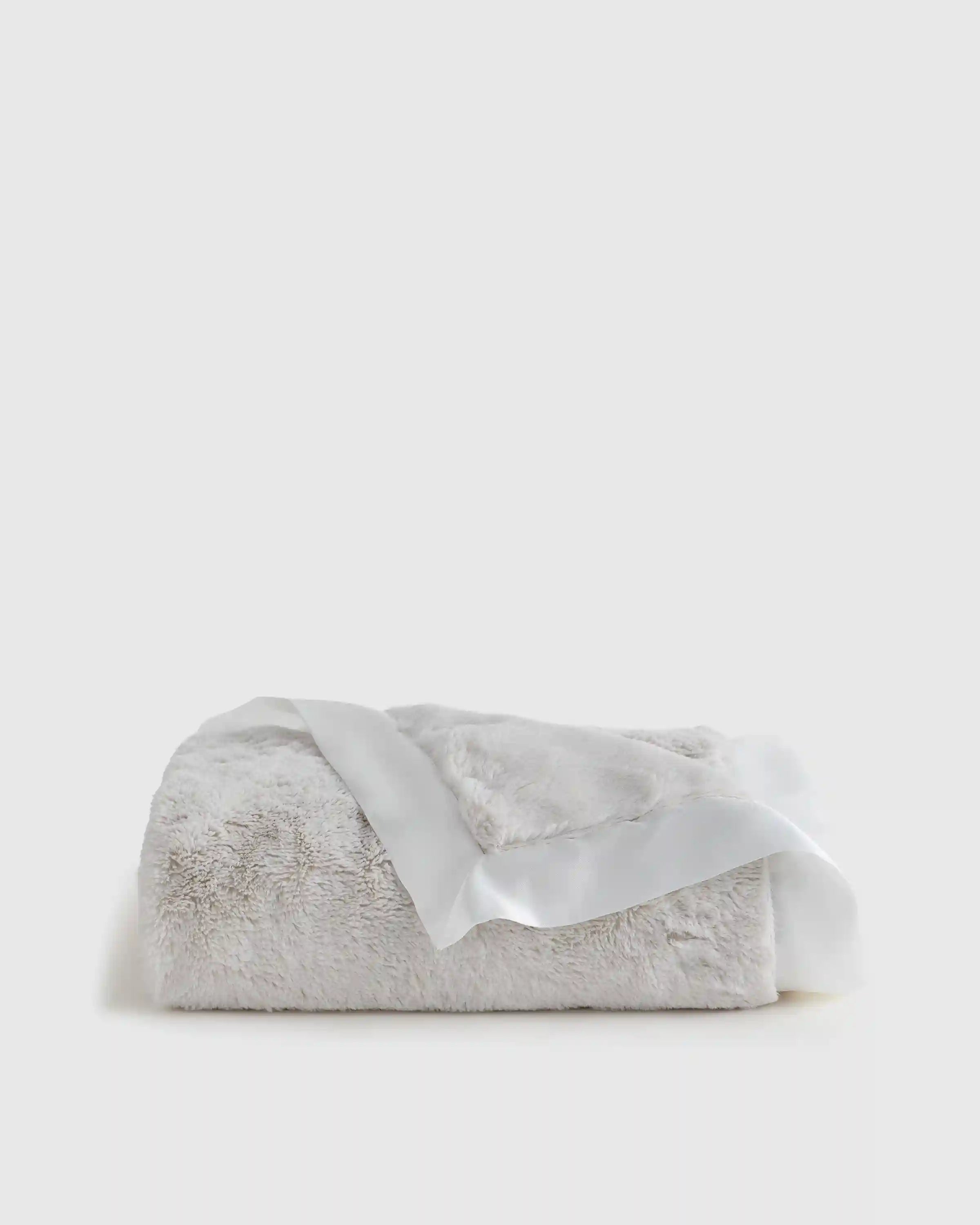 Silky Plush Baby Blanket