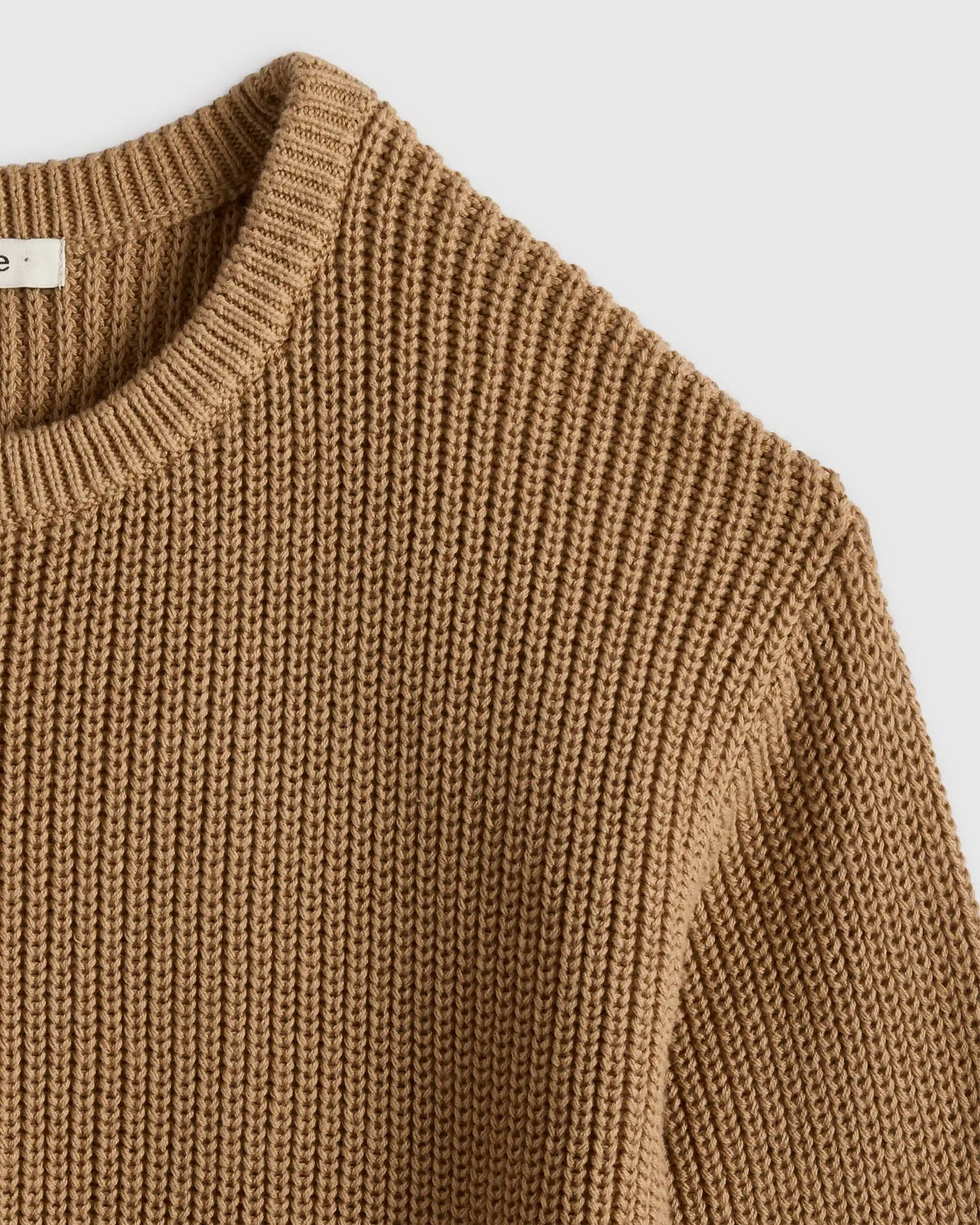 100% Organic Cotton Fisherman Tunic Sweater