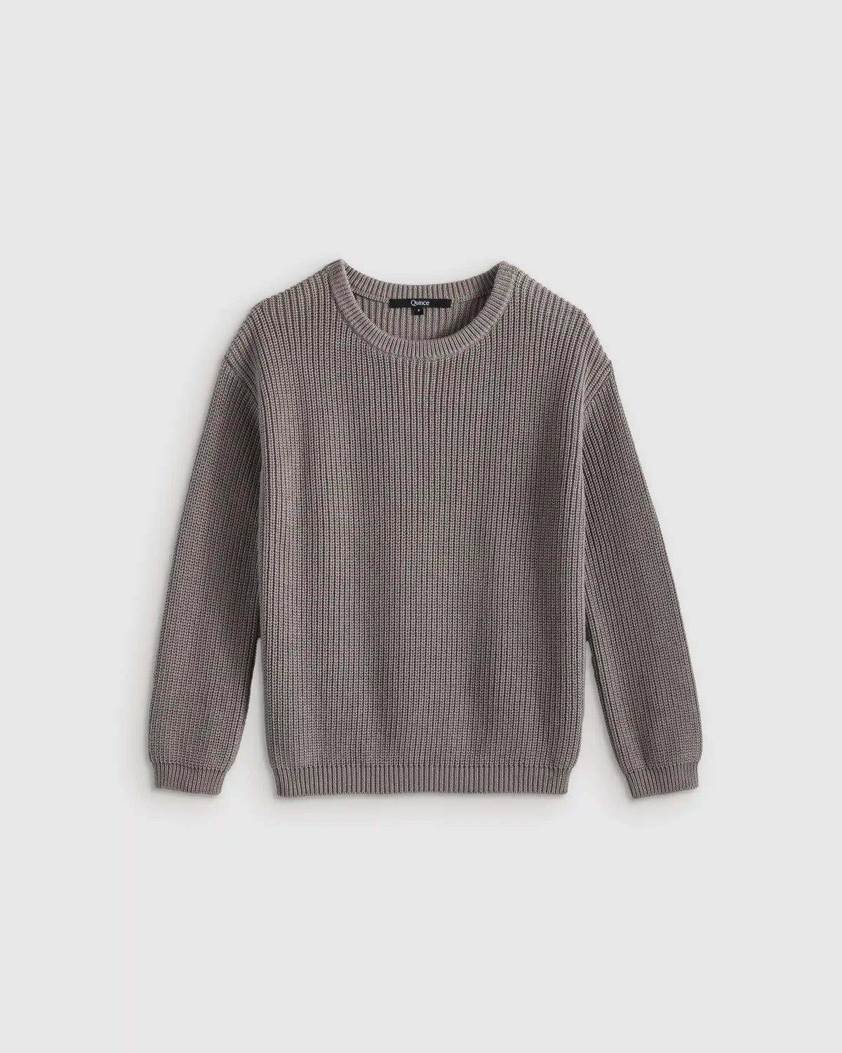 100% Organic Cotton Fisherman Tunic Sweater