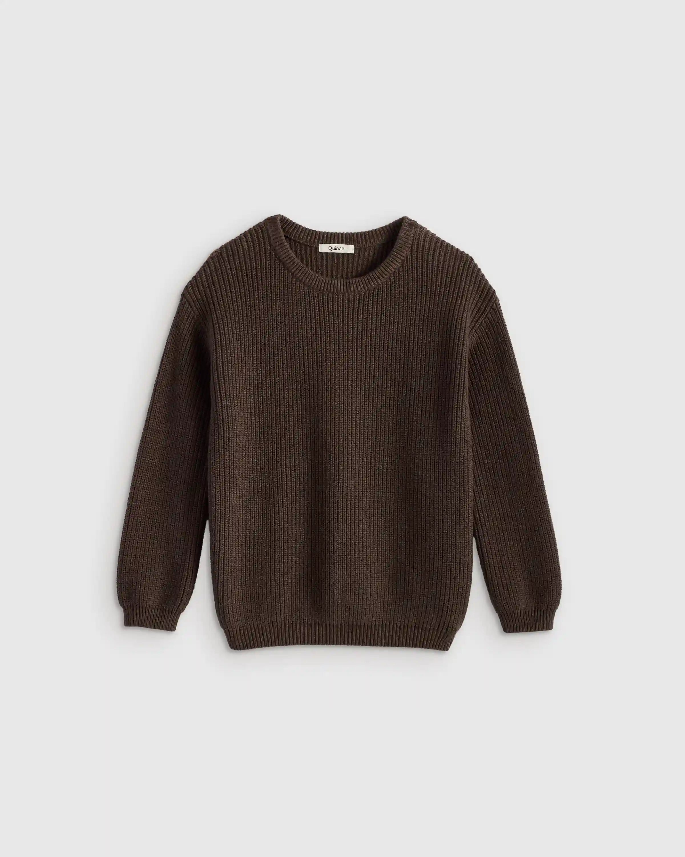 100% Organic Cotton Fisherman Tunic Sweater
