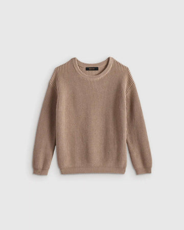 100% Organic Cotton Fisherman Tunic Sweater