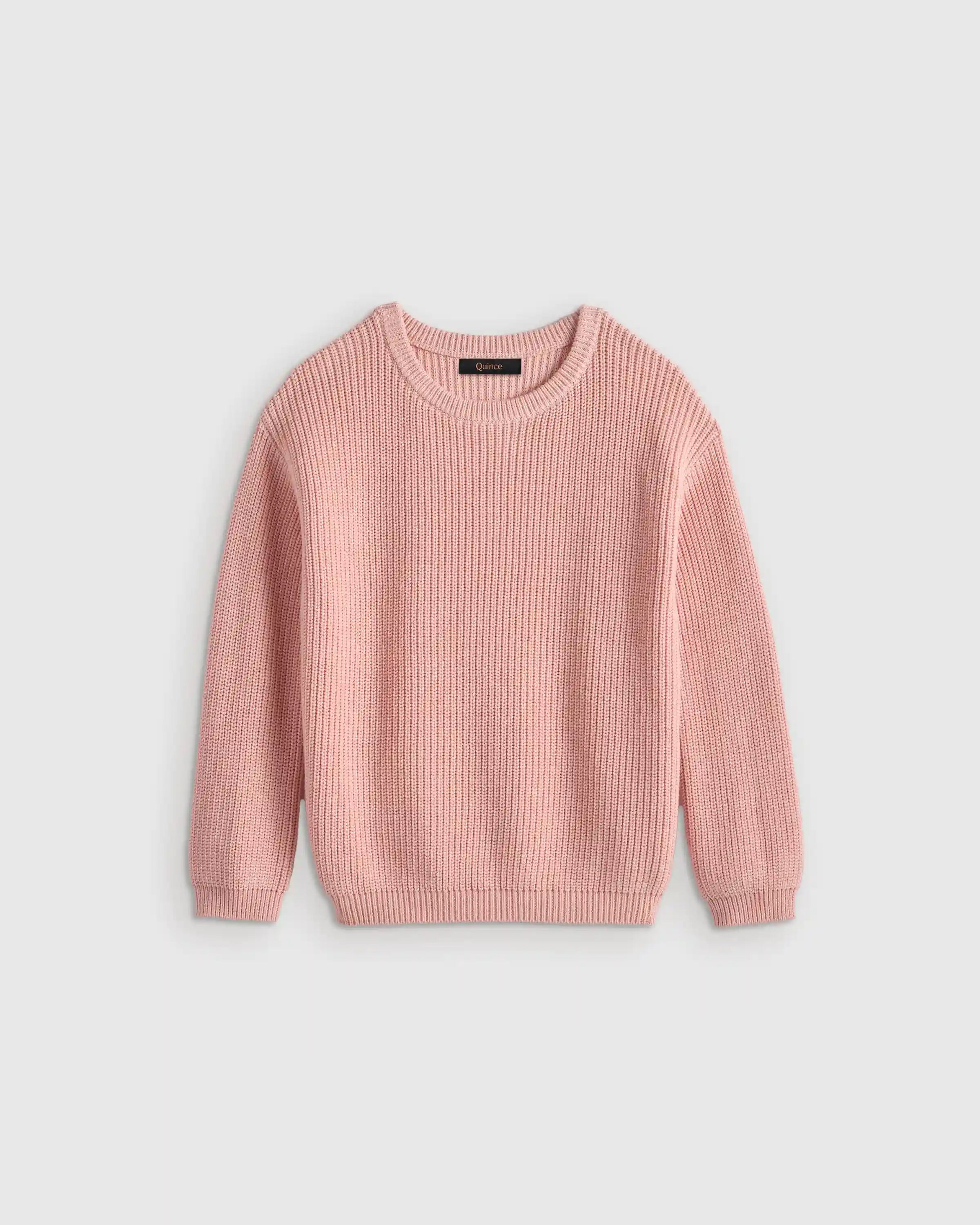 100% Organic Cotton Fisherman Tunic Sweater