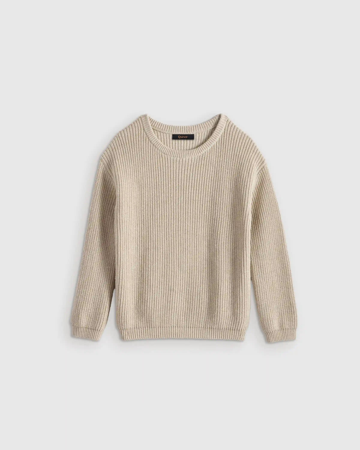 100% Organic Cotton Fisherman Tunic Sweater