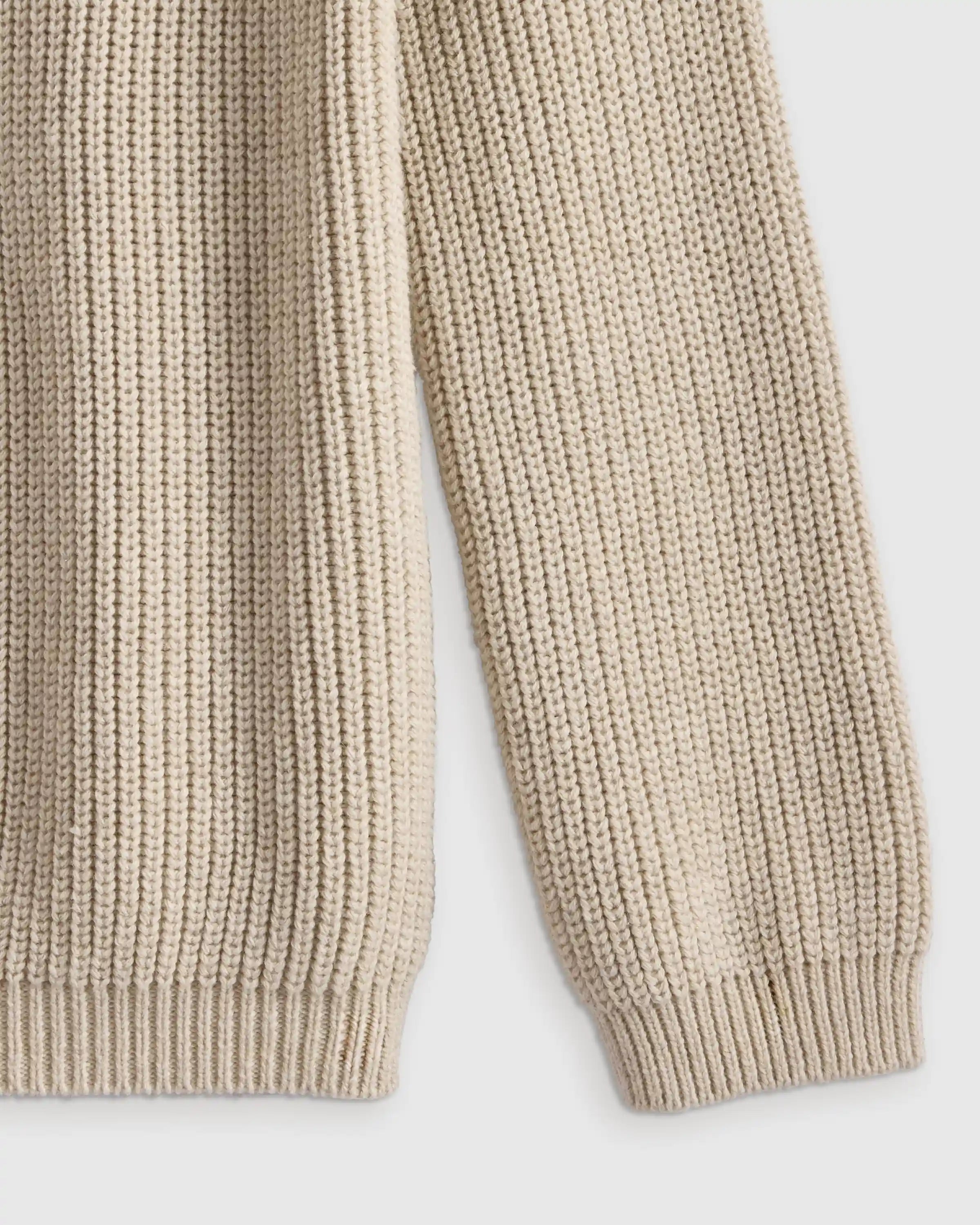 100% Organic Cotton Fisherman Tunic Sweater