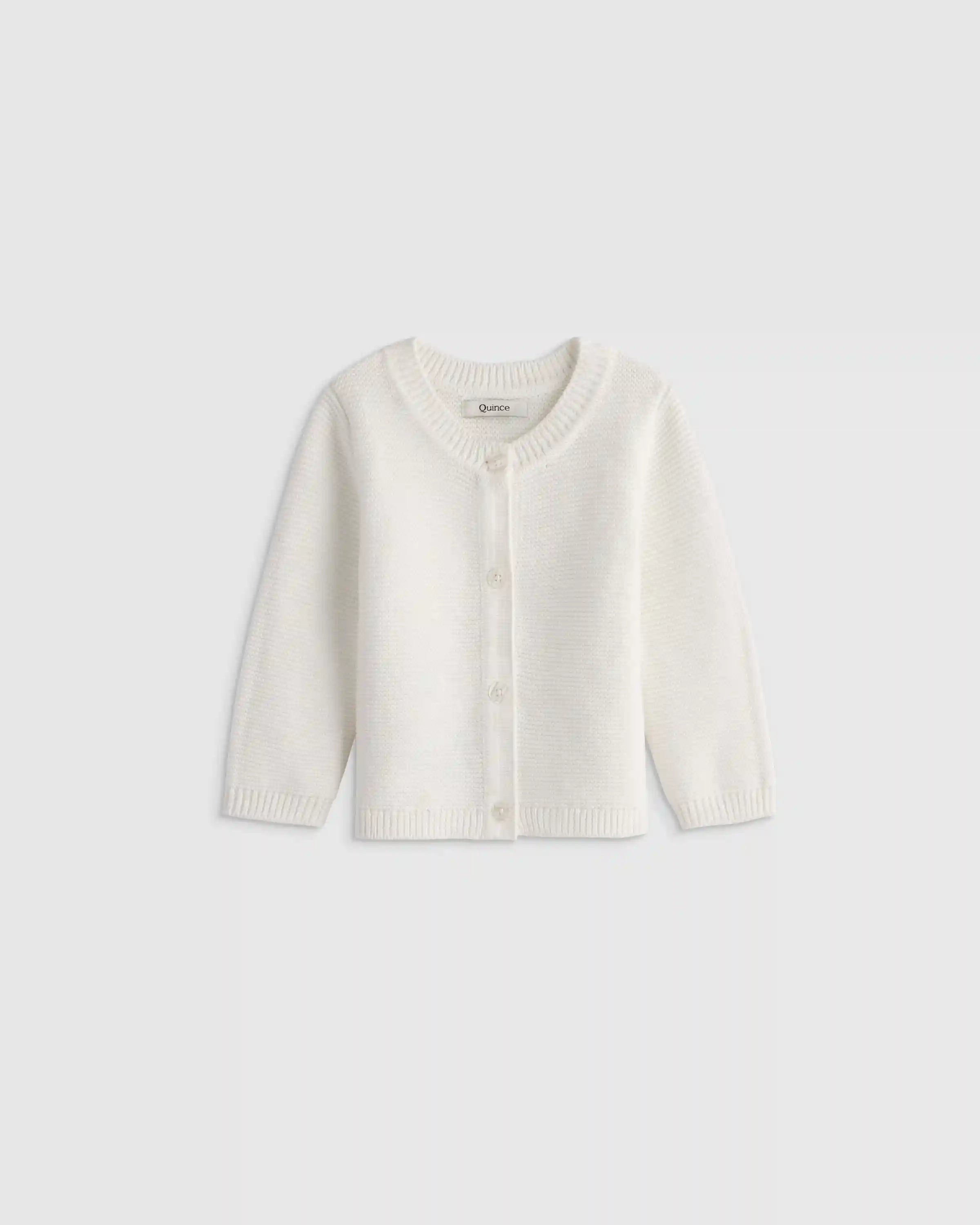 100% Organic Cotton Sweater Cardigan