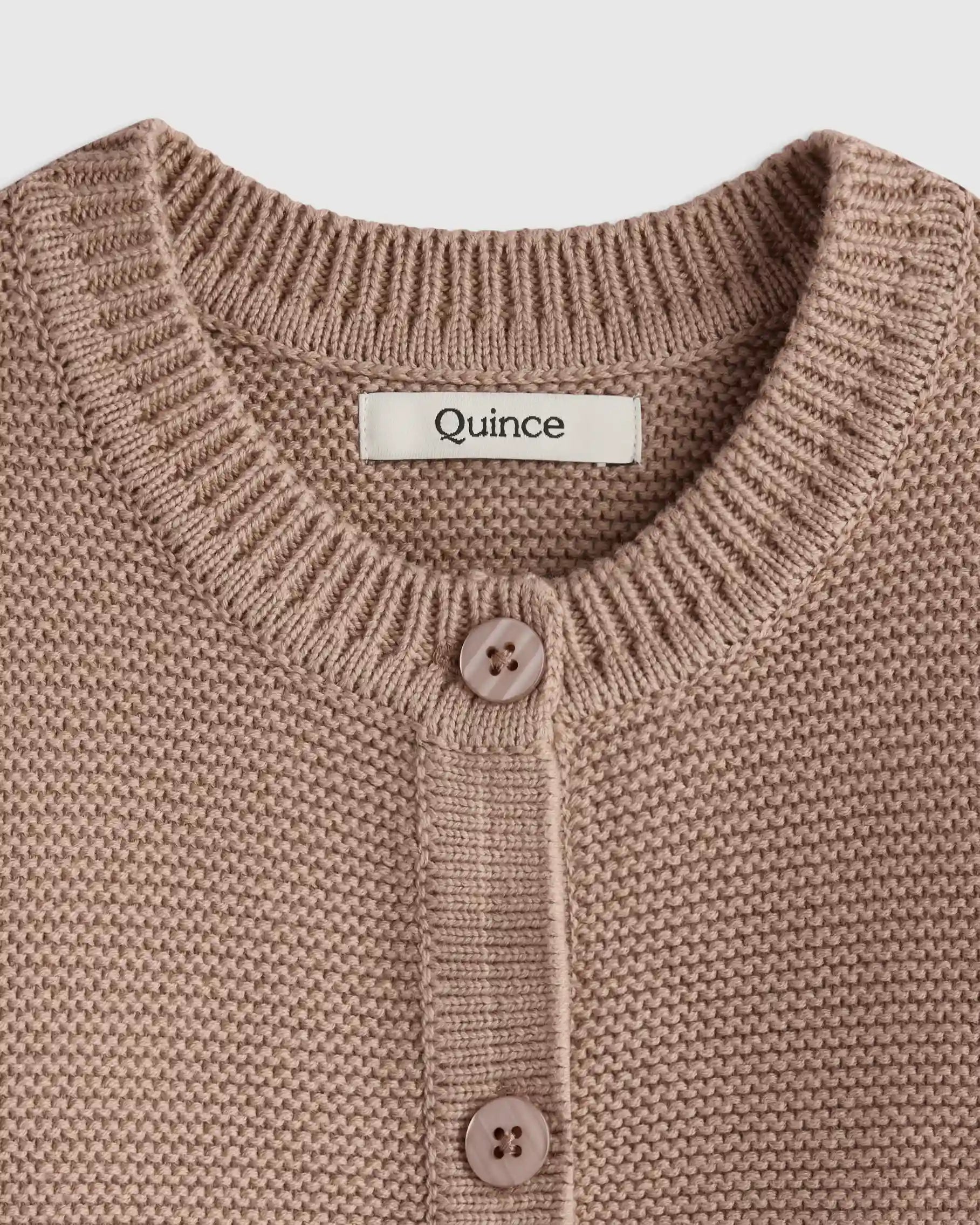 100% Organic Cotton Sweater Cardigan