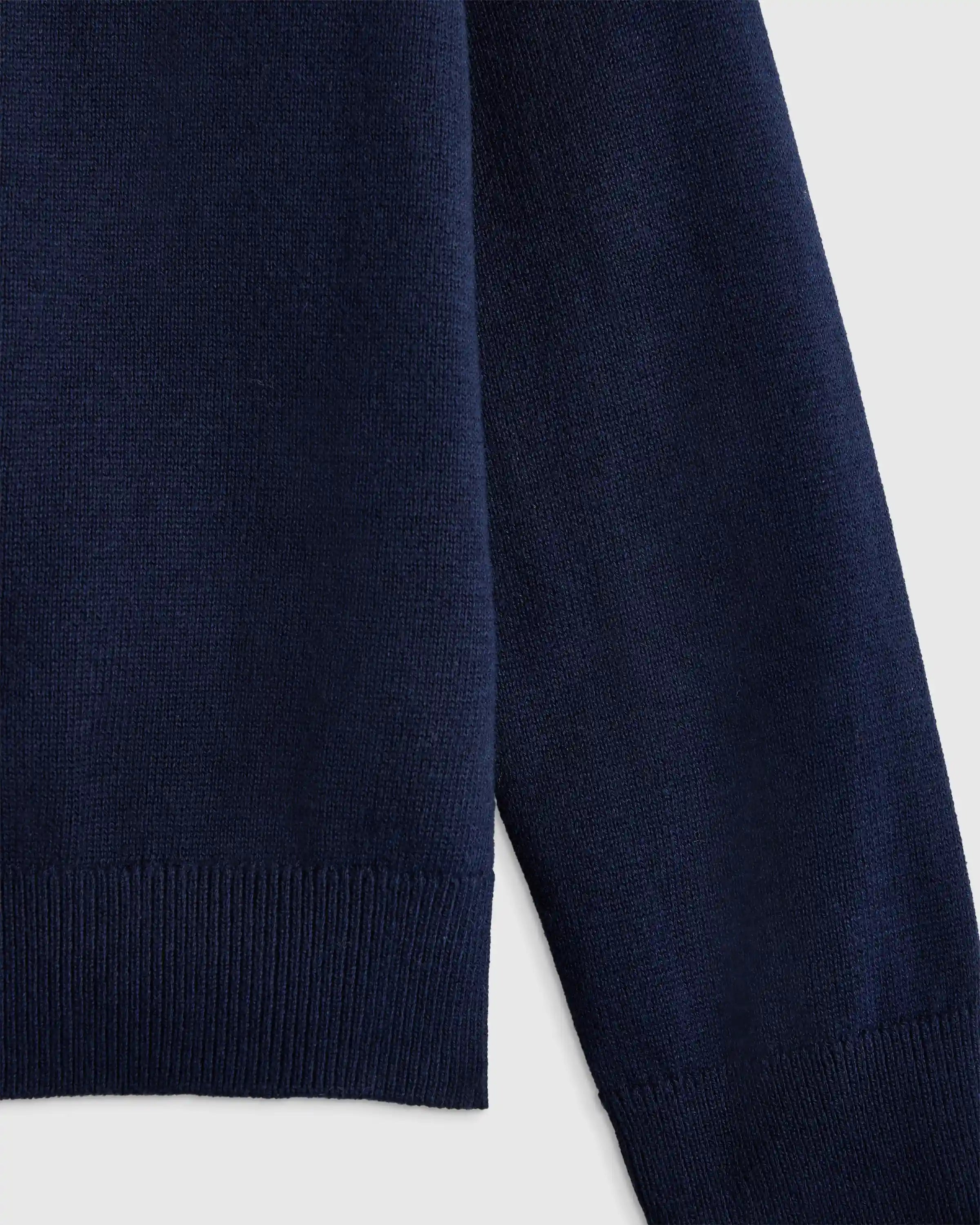 100% Organic Cotton Crewneck Cardigan