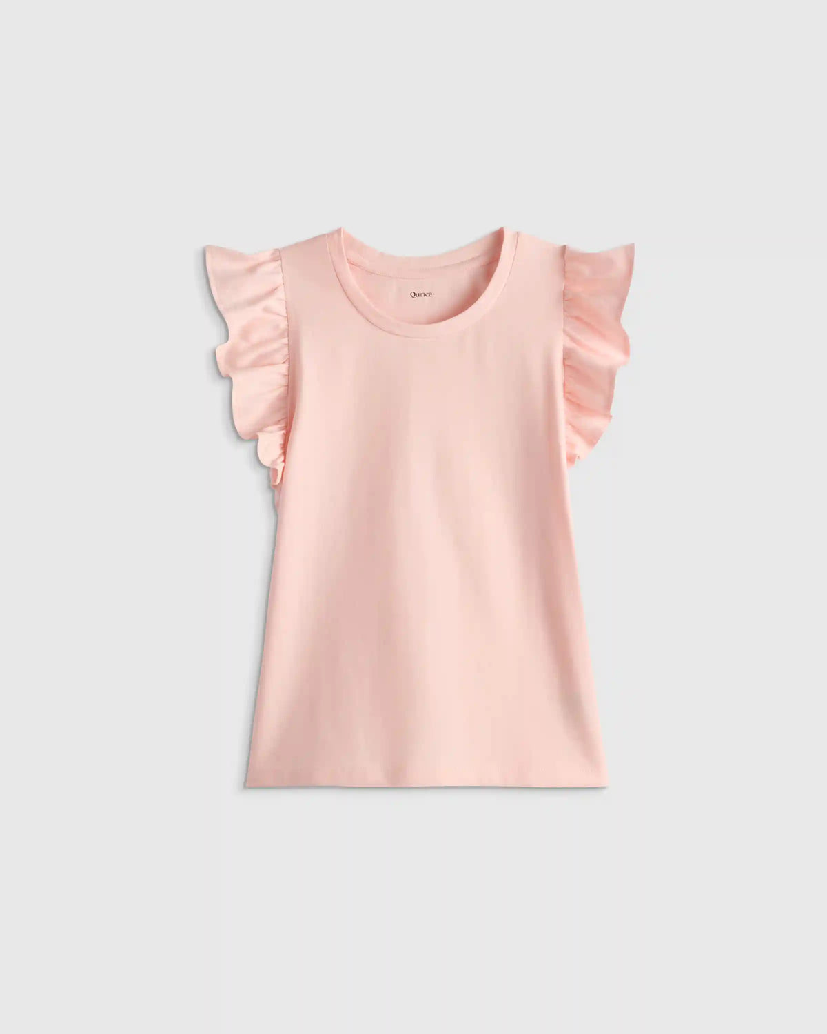 Ruffle Sleeve Organic Cotton Top