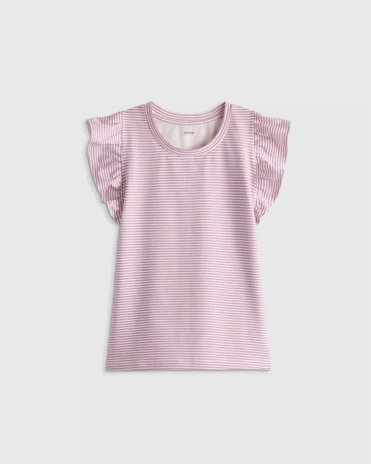 Ruffle Sleeve Organic Cotton Top