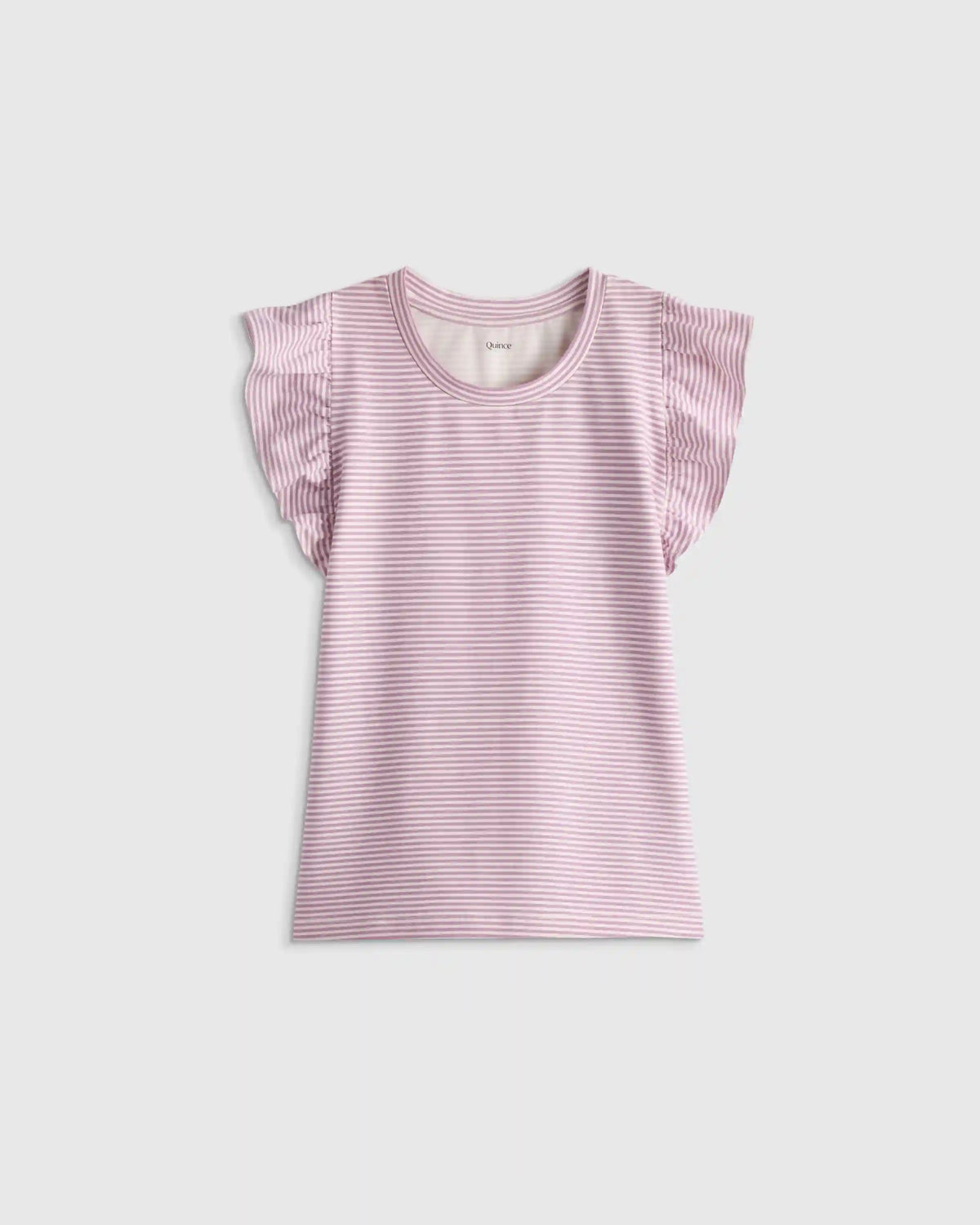 Ruffle Sleeve Organic Cotton Top