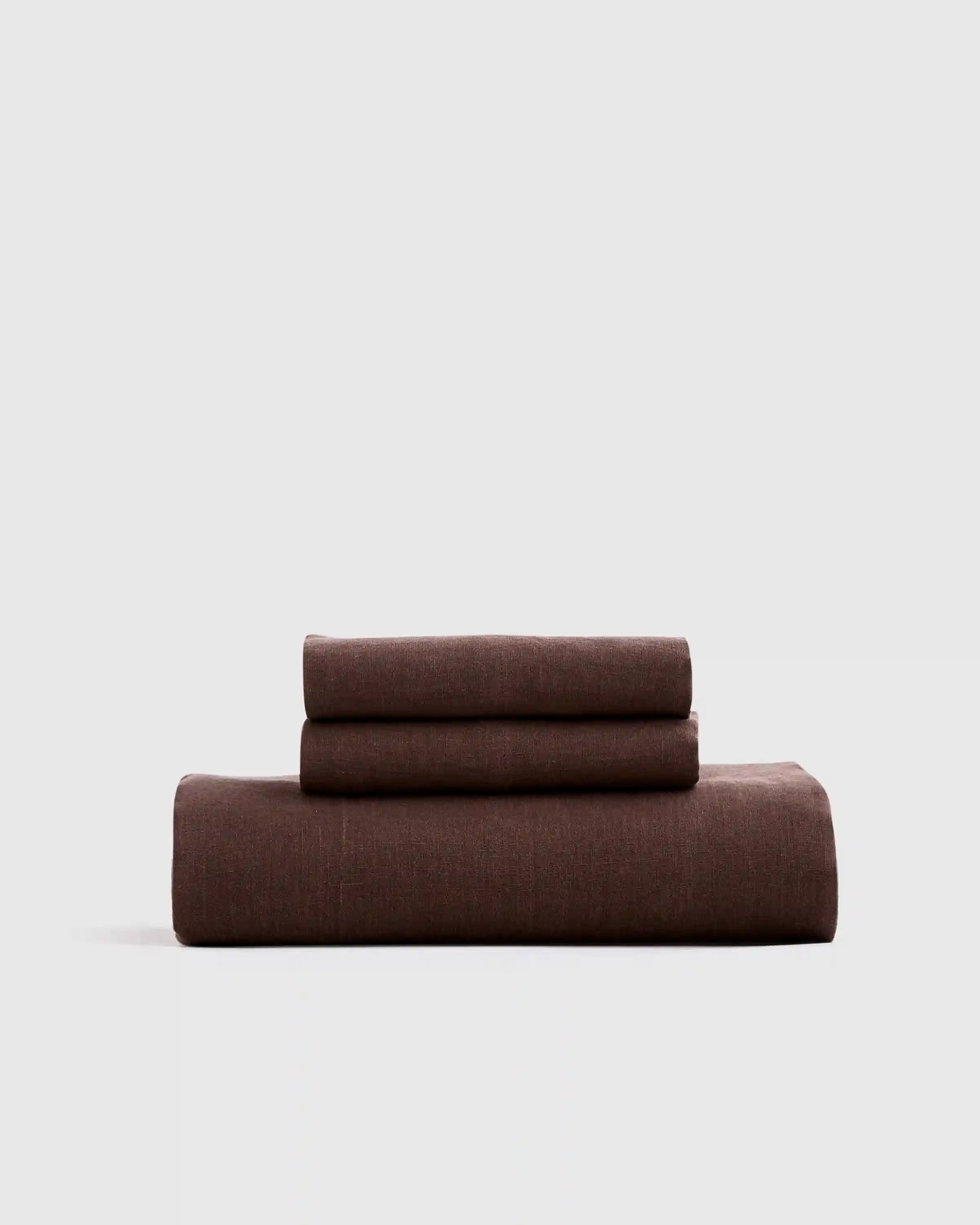 European Linen Fitted Sheet Set