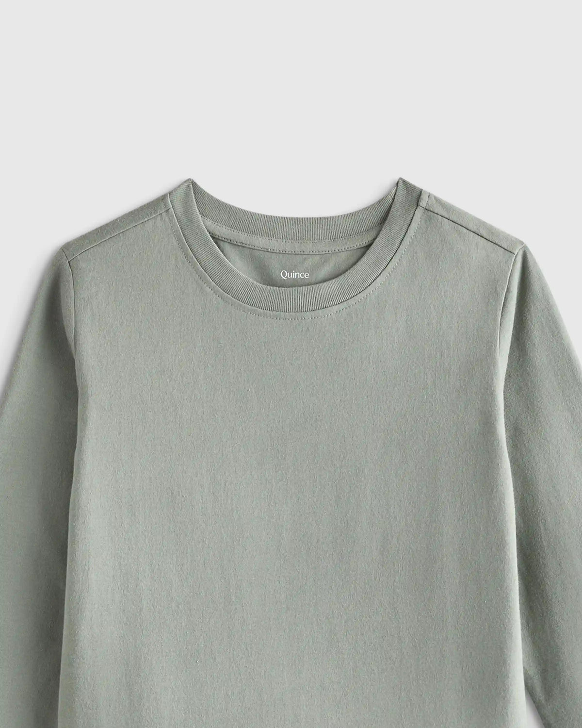 100% Organic Cotton Jersey Long Sleeve Tee