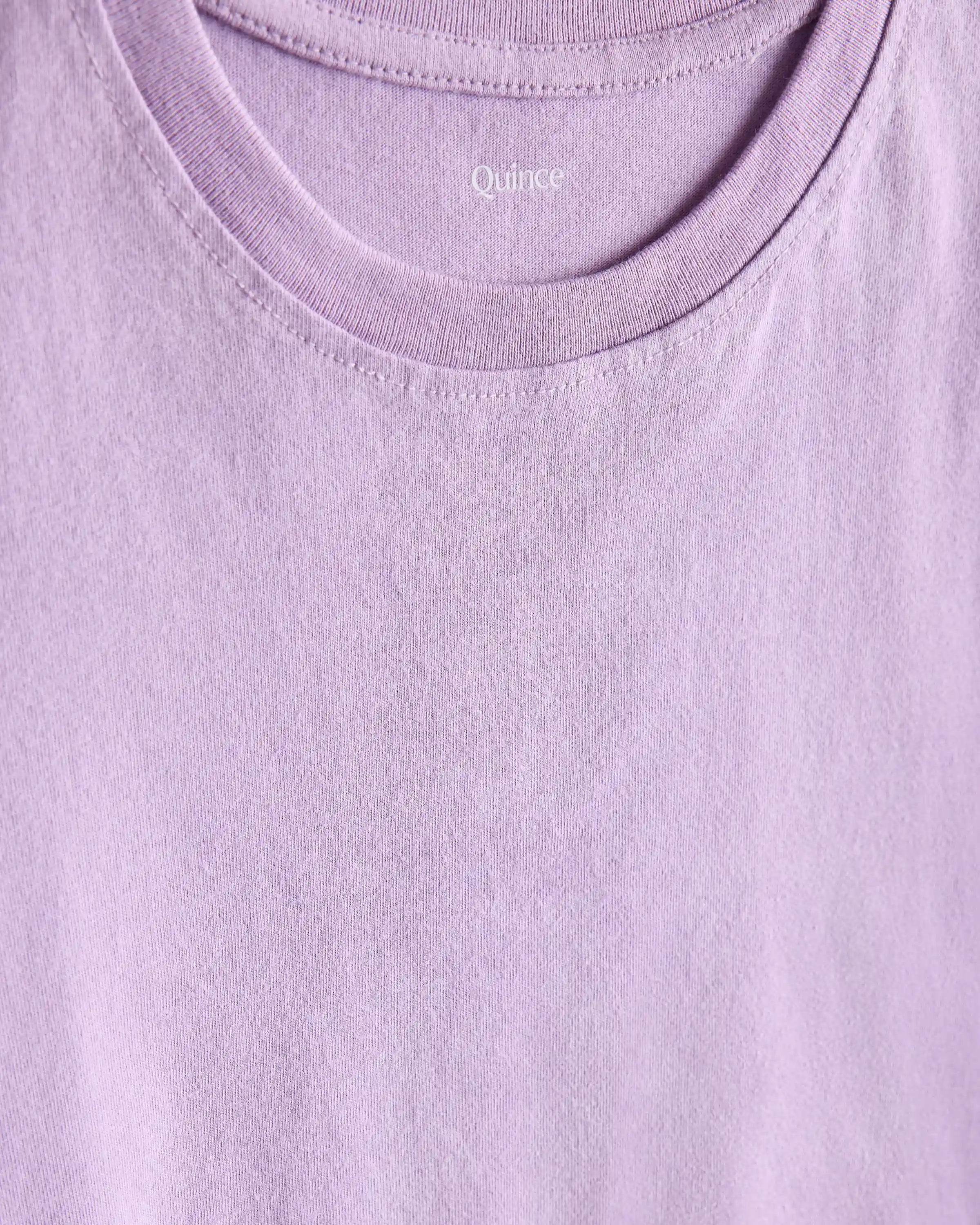 100% Organic Cotton Jersey Long Sleeve Tee