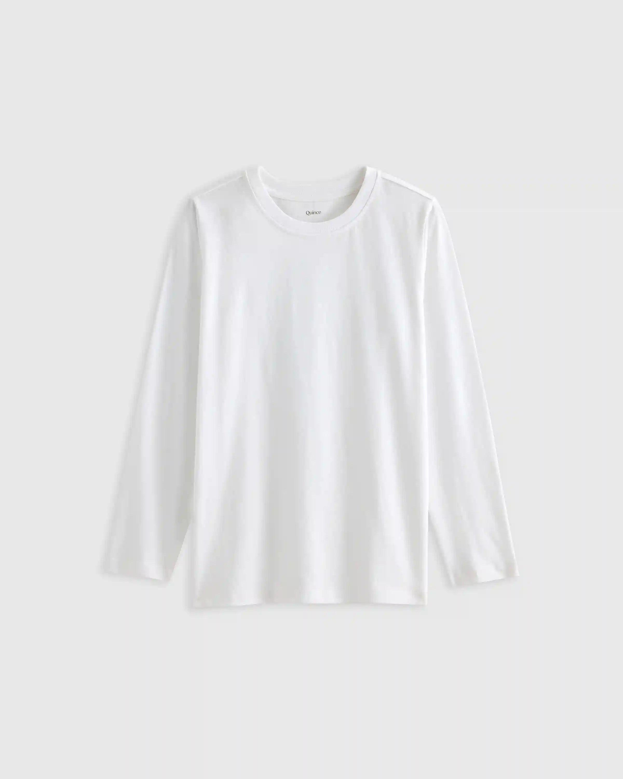 100% Organic Cotton Jersey Long Sleeve Tee