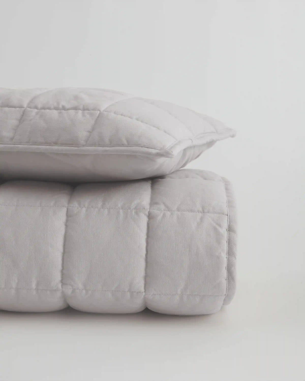 European Linen Toddler Quilt & Sham Set