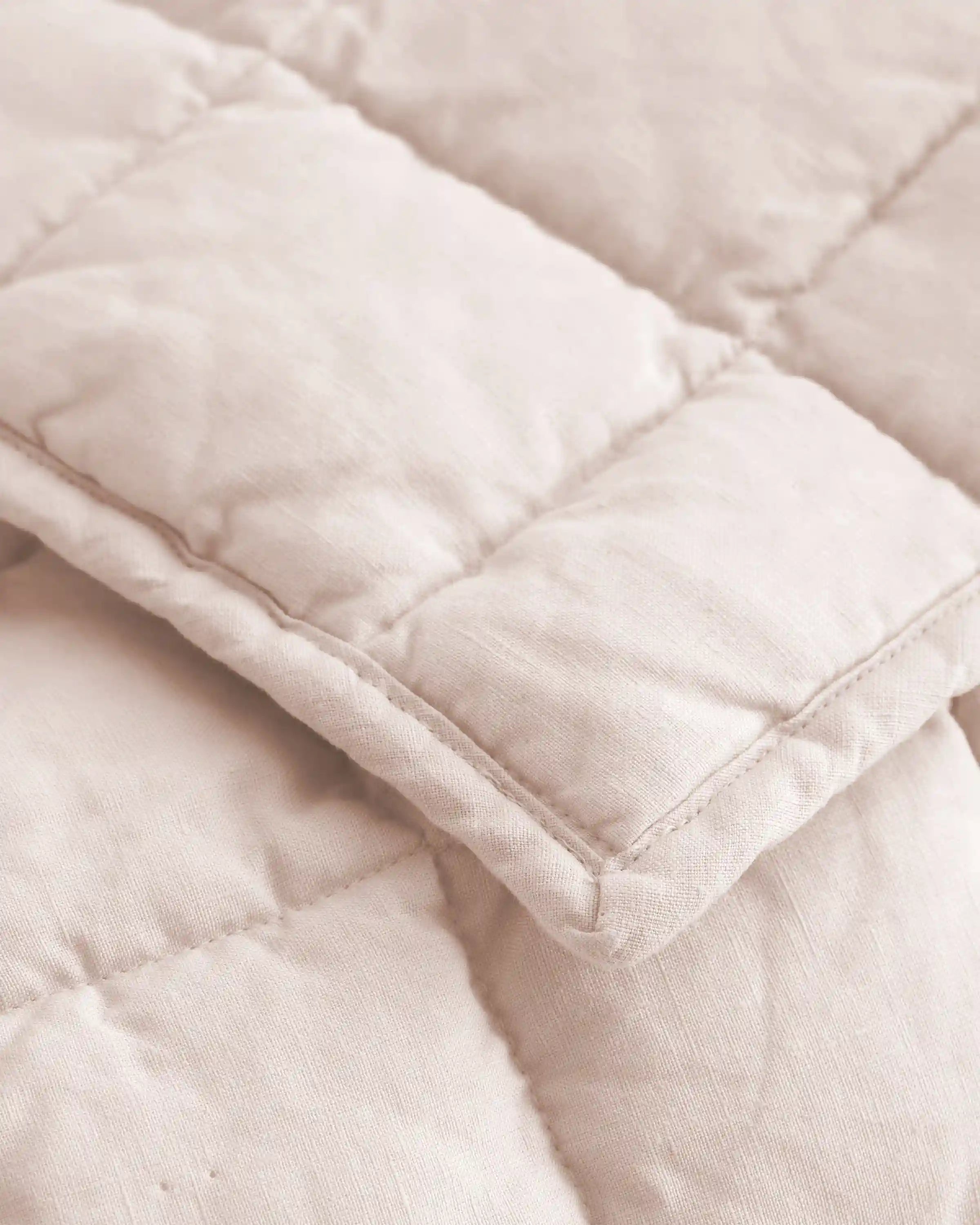 European Linen Toddler Quilt