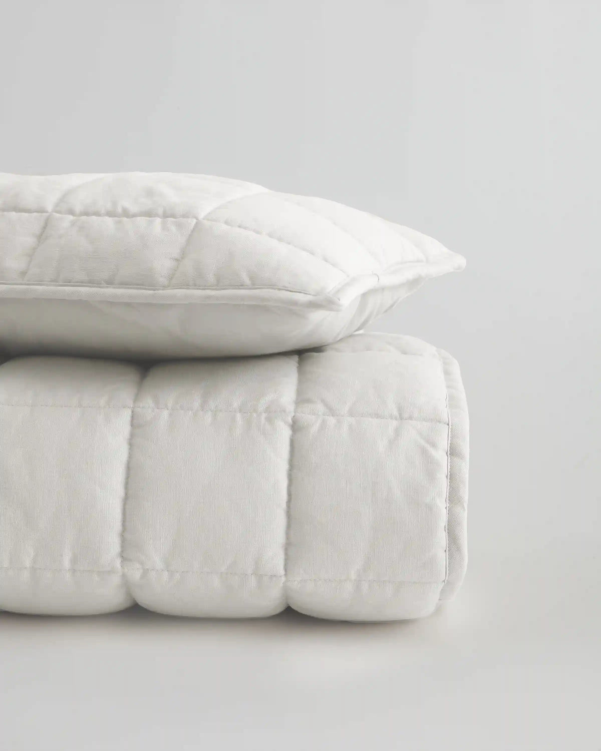 European Linen Toddler Quilt & Sham Set