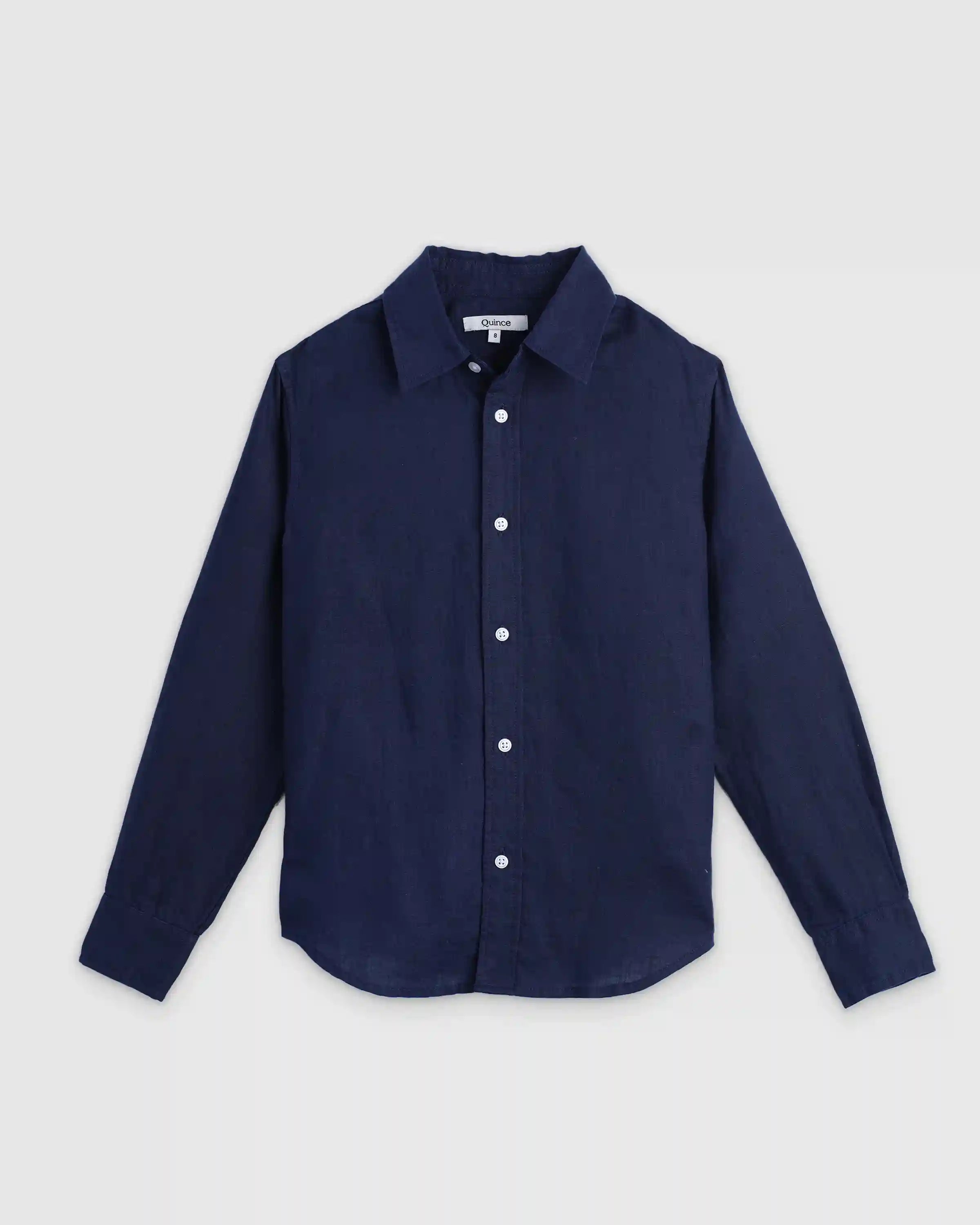 100% European Linen Long Sleeve Shirt