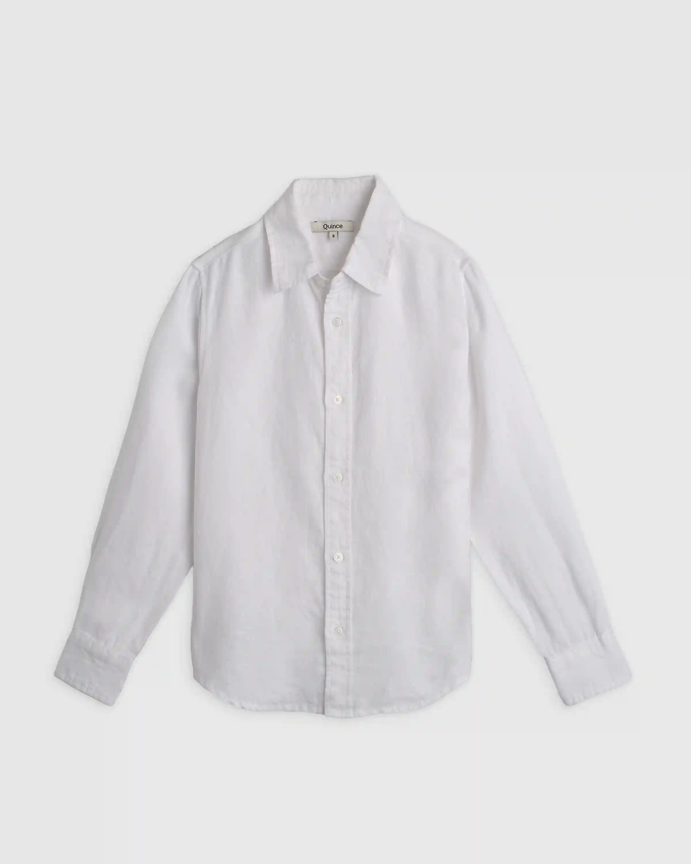 100% European Linen Long Sleeve Shirt