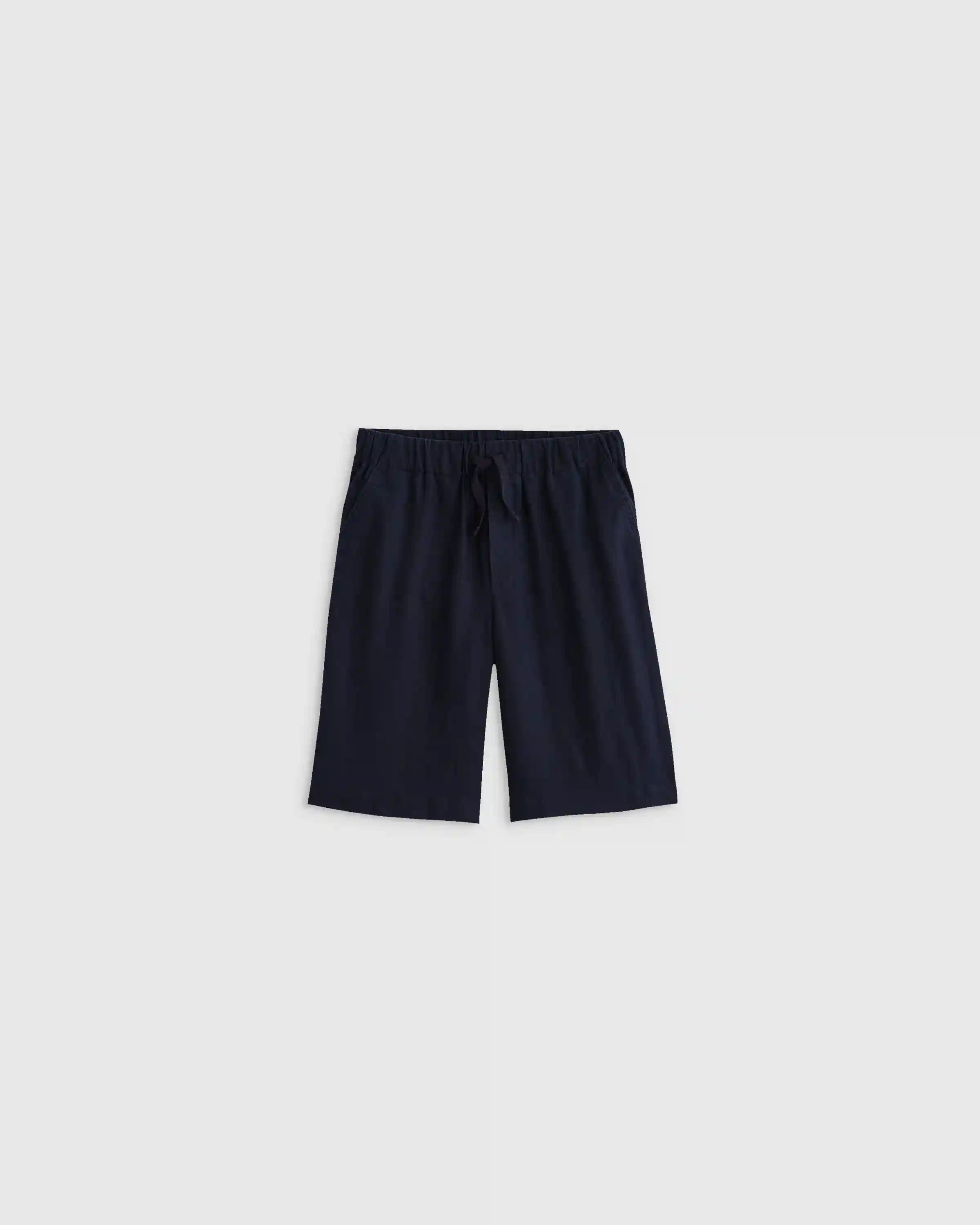 100% European Linen Pull-On Shorts