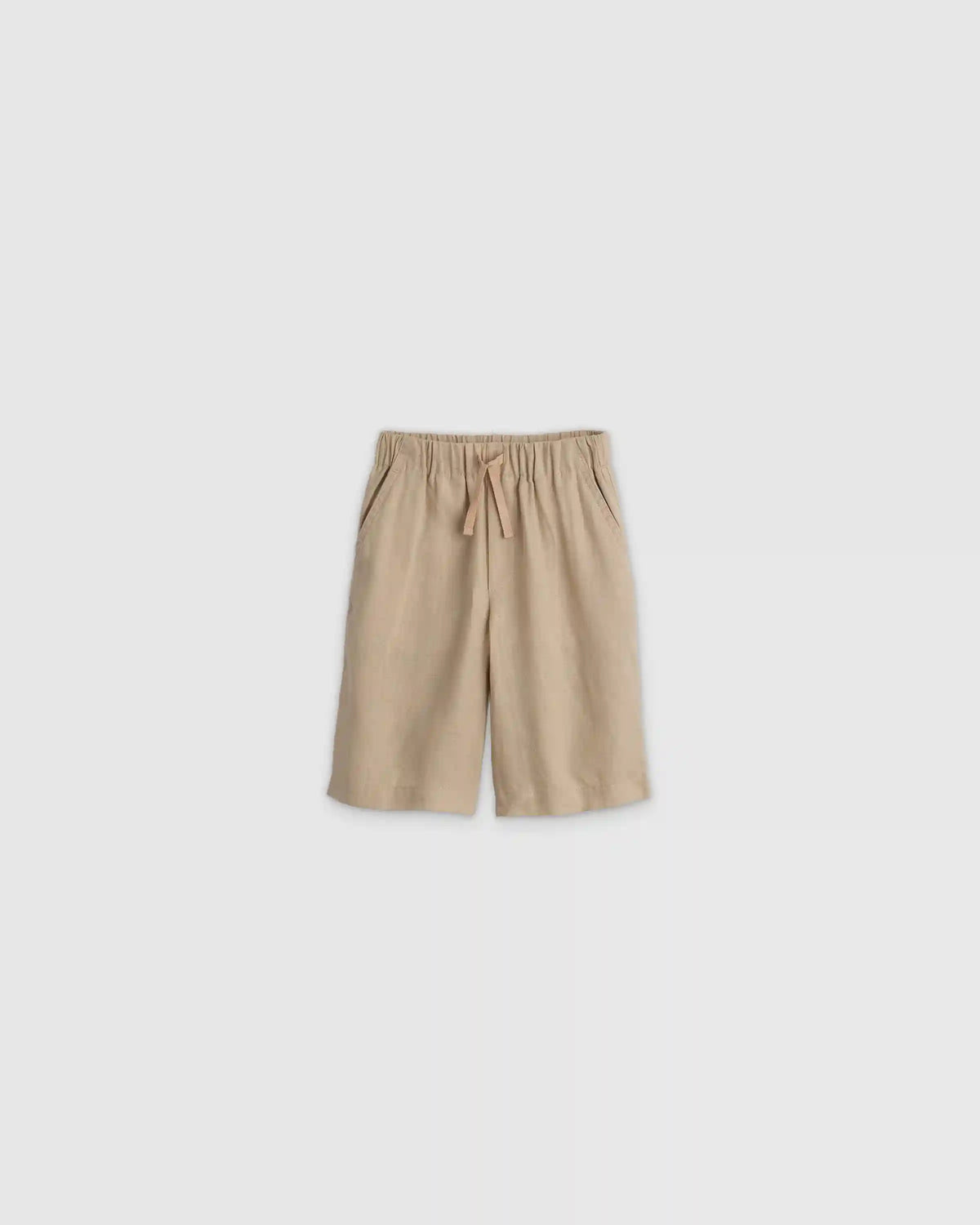 100% European Linen Pull-On Shorts
