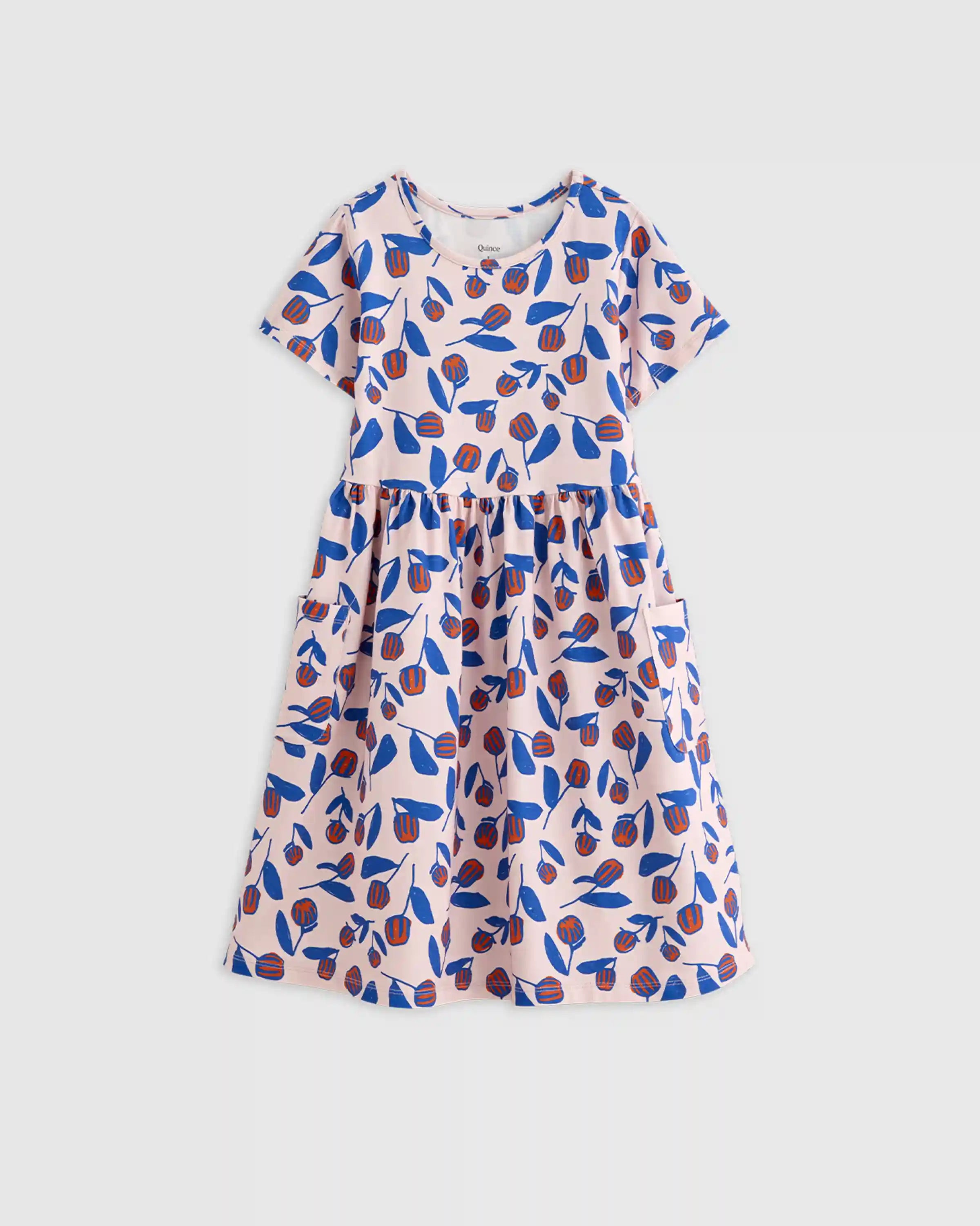 Organic Cotton Fit and Flare Pocket Dress
