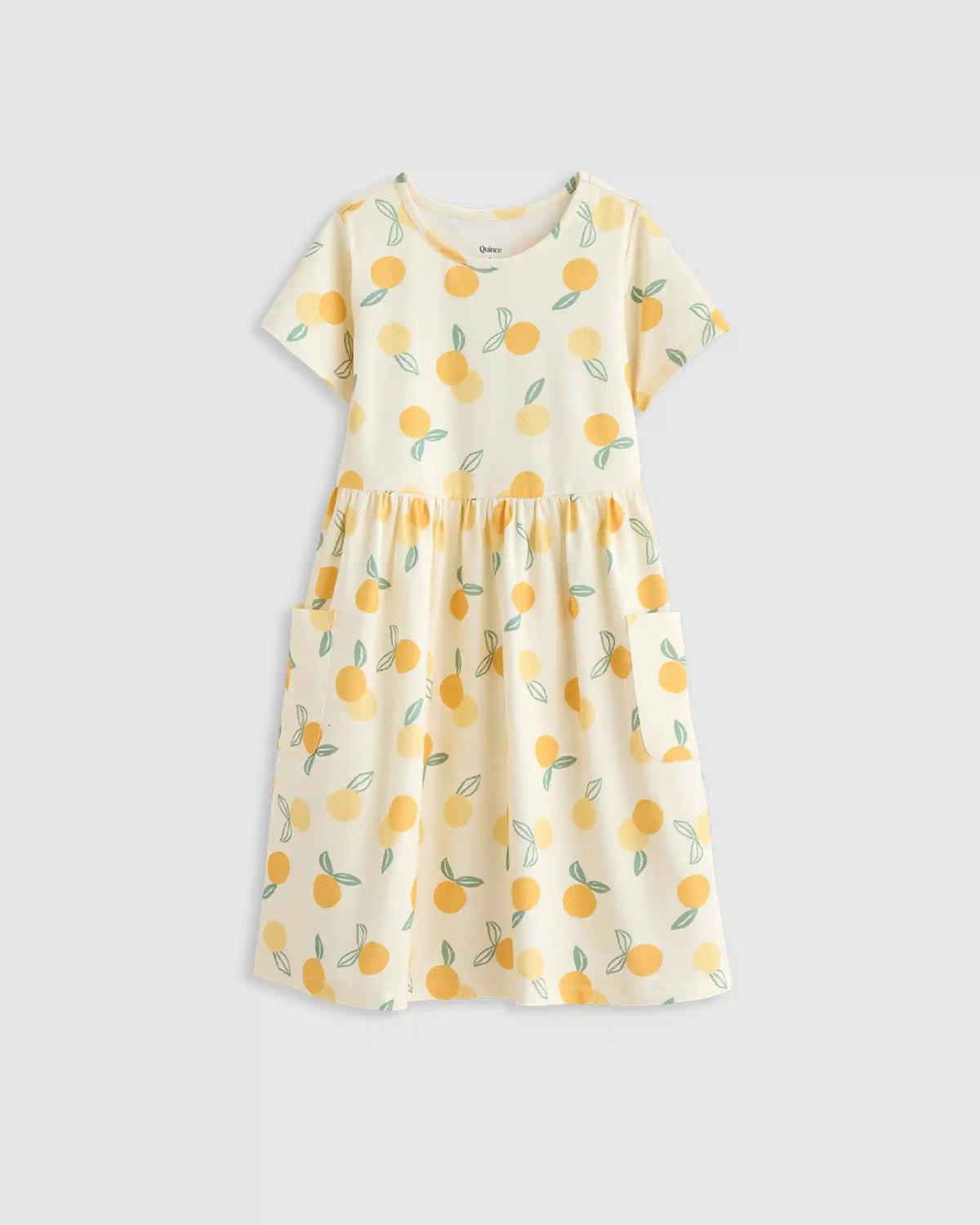 Organic Cotton Fit and Flare Pocket Dress