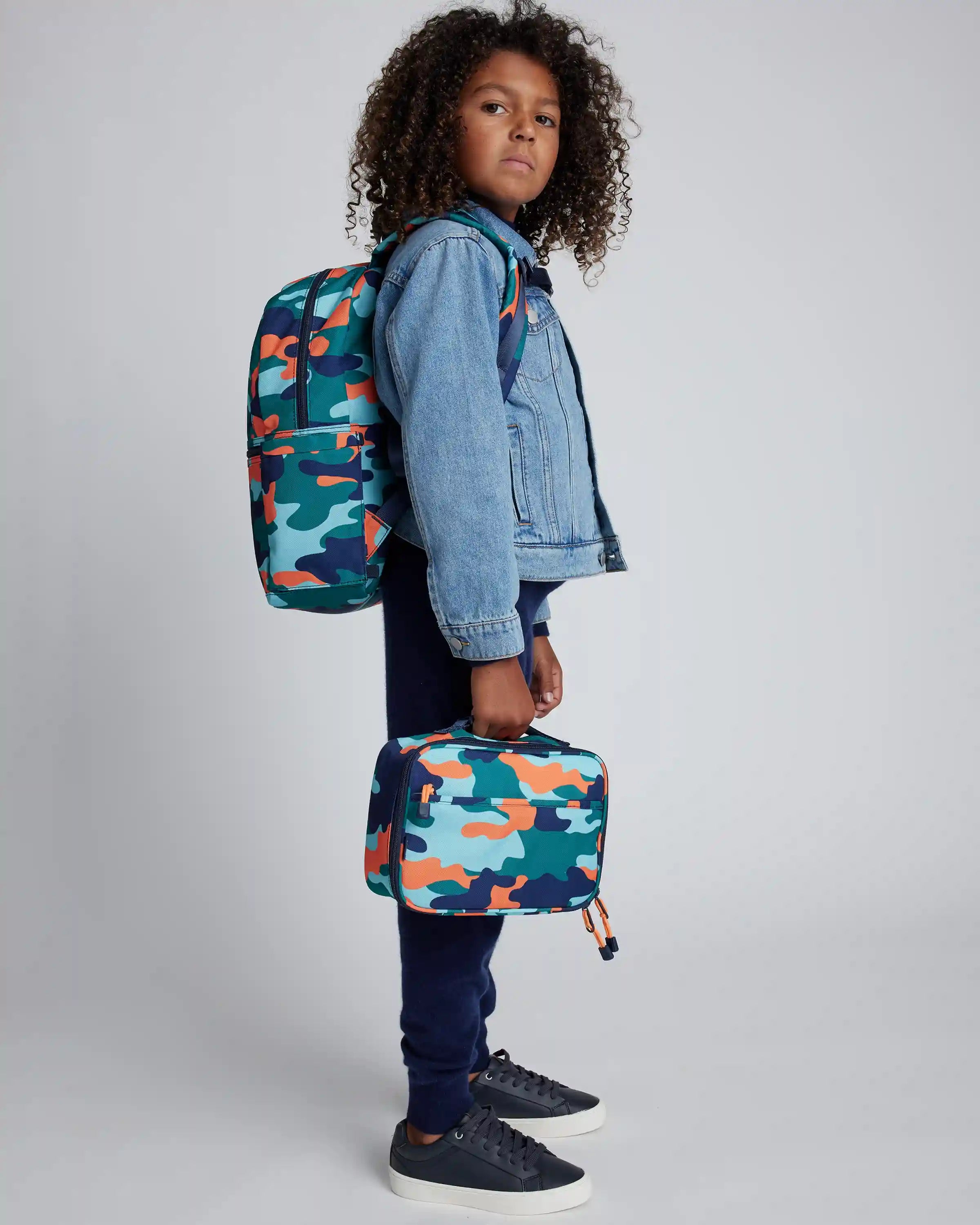 Recycled Double Pocket Backpack