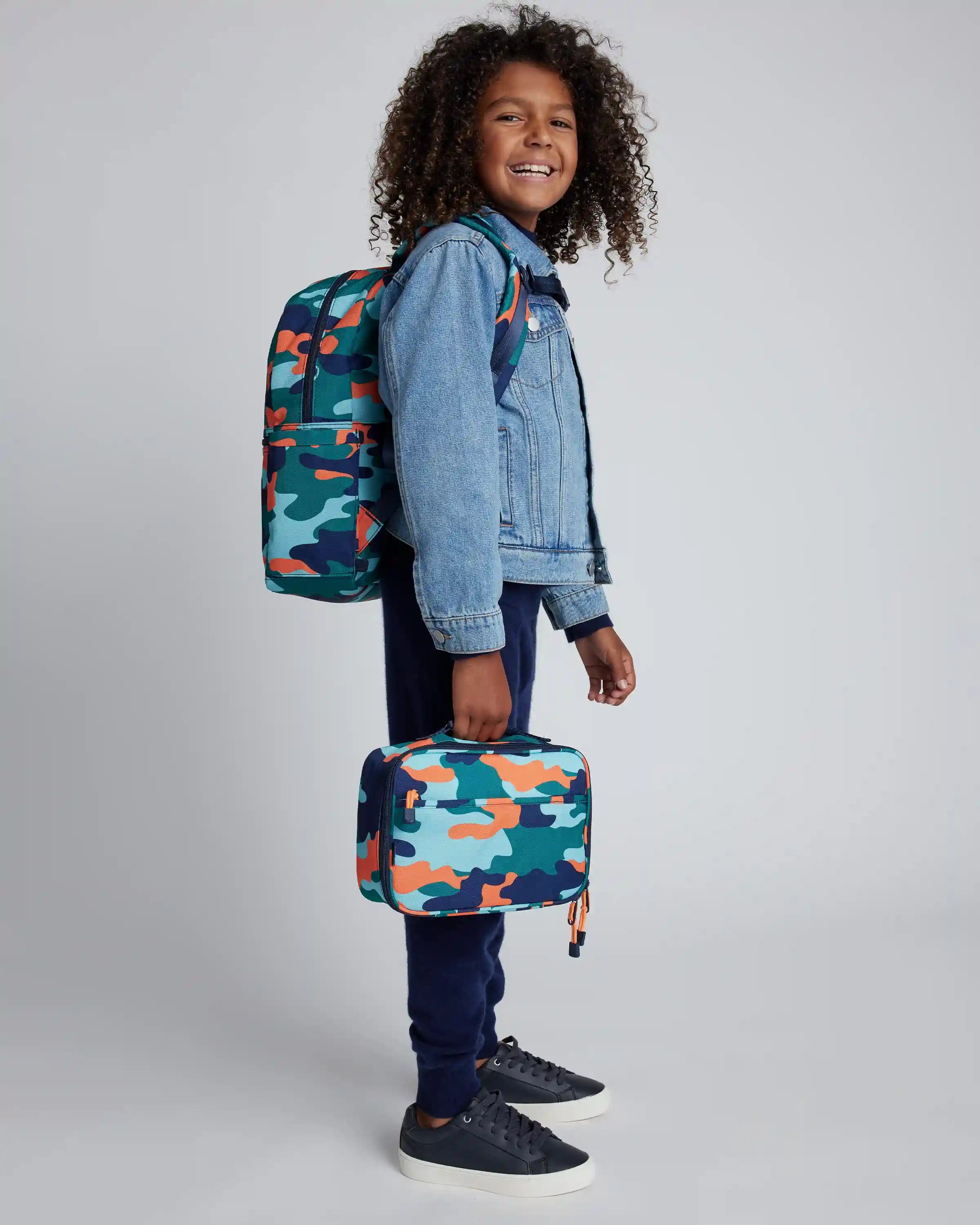 Recycled Double Pocket Backpack