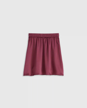 100% Washable Silk Mini Skirt