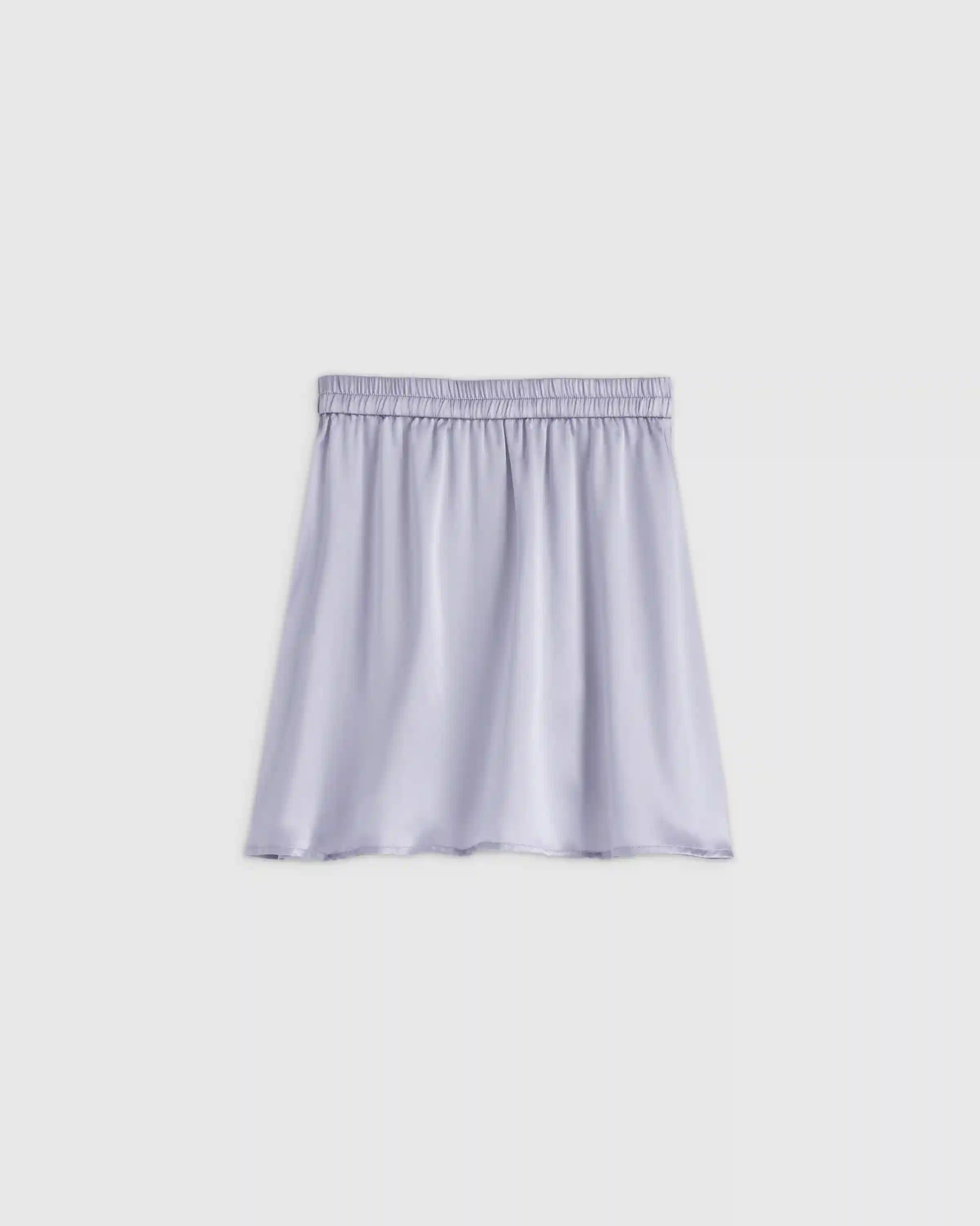 100% Washable Silk Mini Skirt