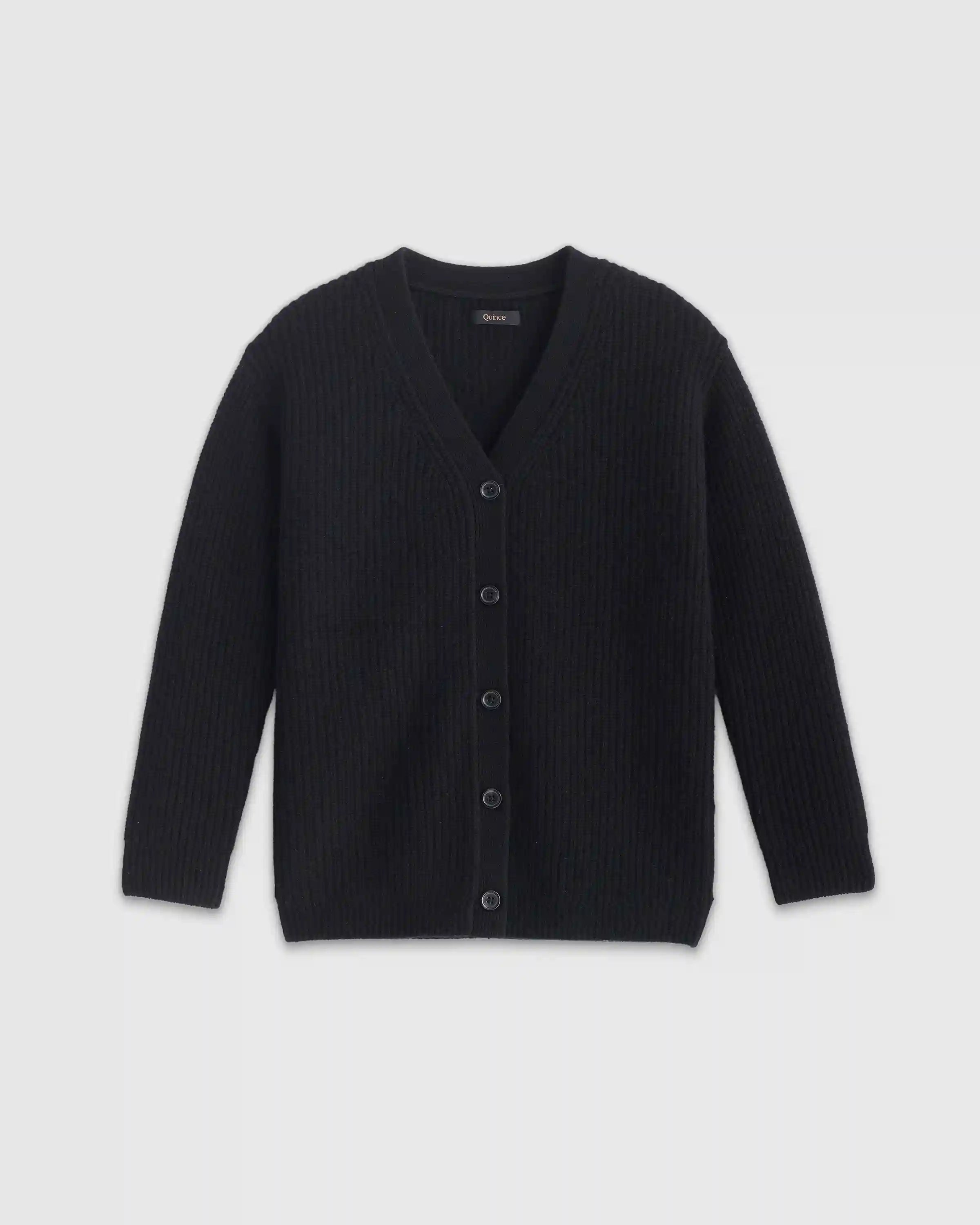 Washable Cashmere Oversized Fisherman Cardigan