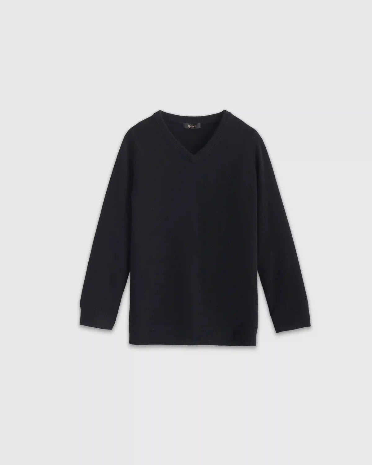 Washable Cashmere V-Neck Sweater
