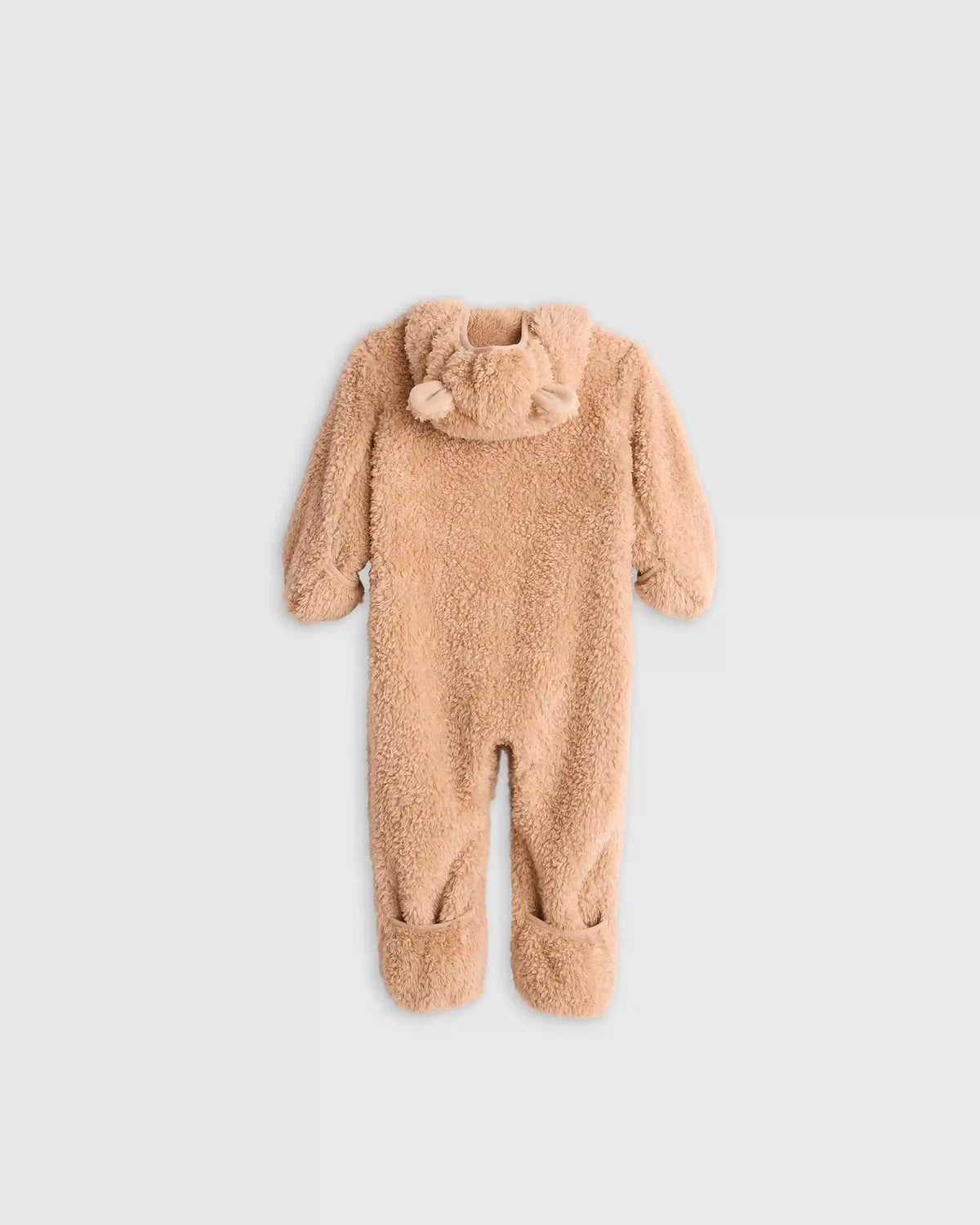 Recycled Sherpa Fleece Baby Bear Bunting