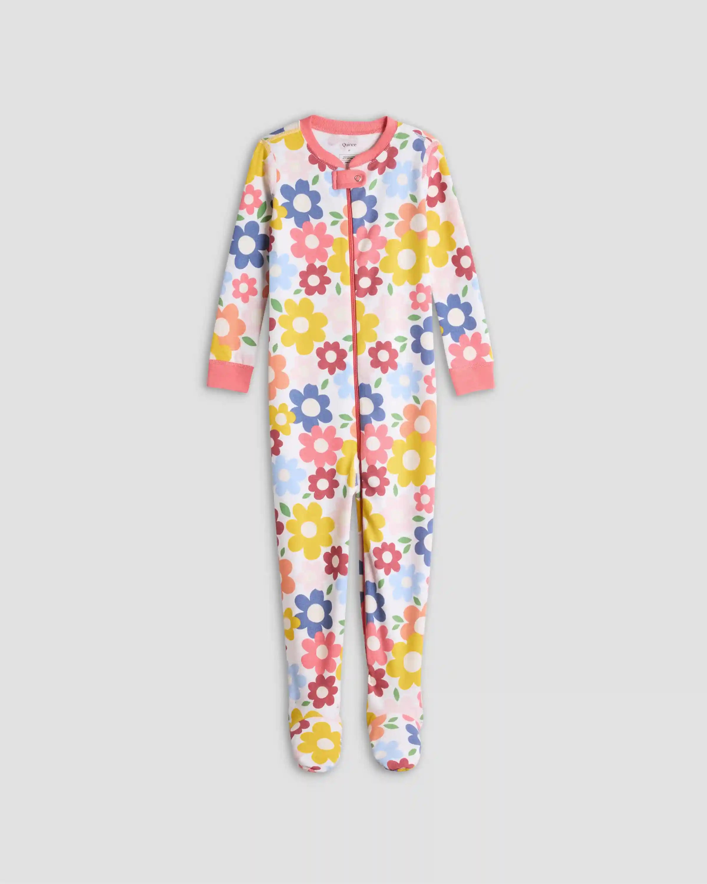 100% Organic Cotton Footie Pajama