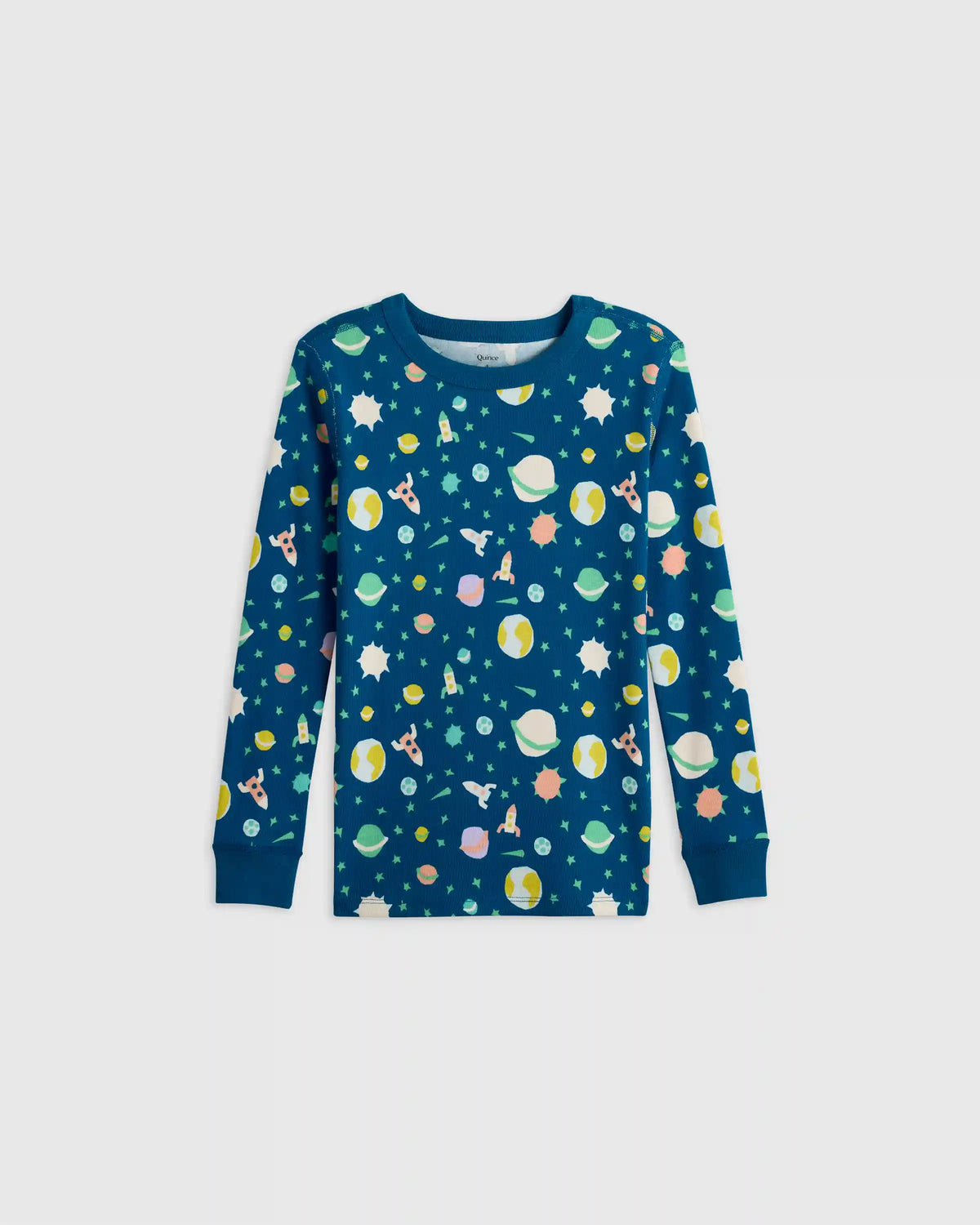 100% Organic Cotton Long Sleeve and Pant Pajama Set