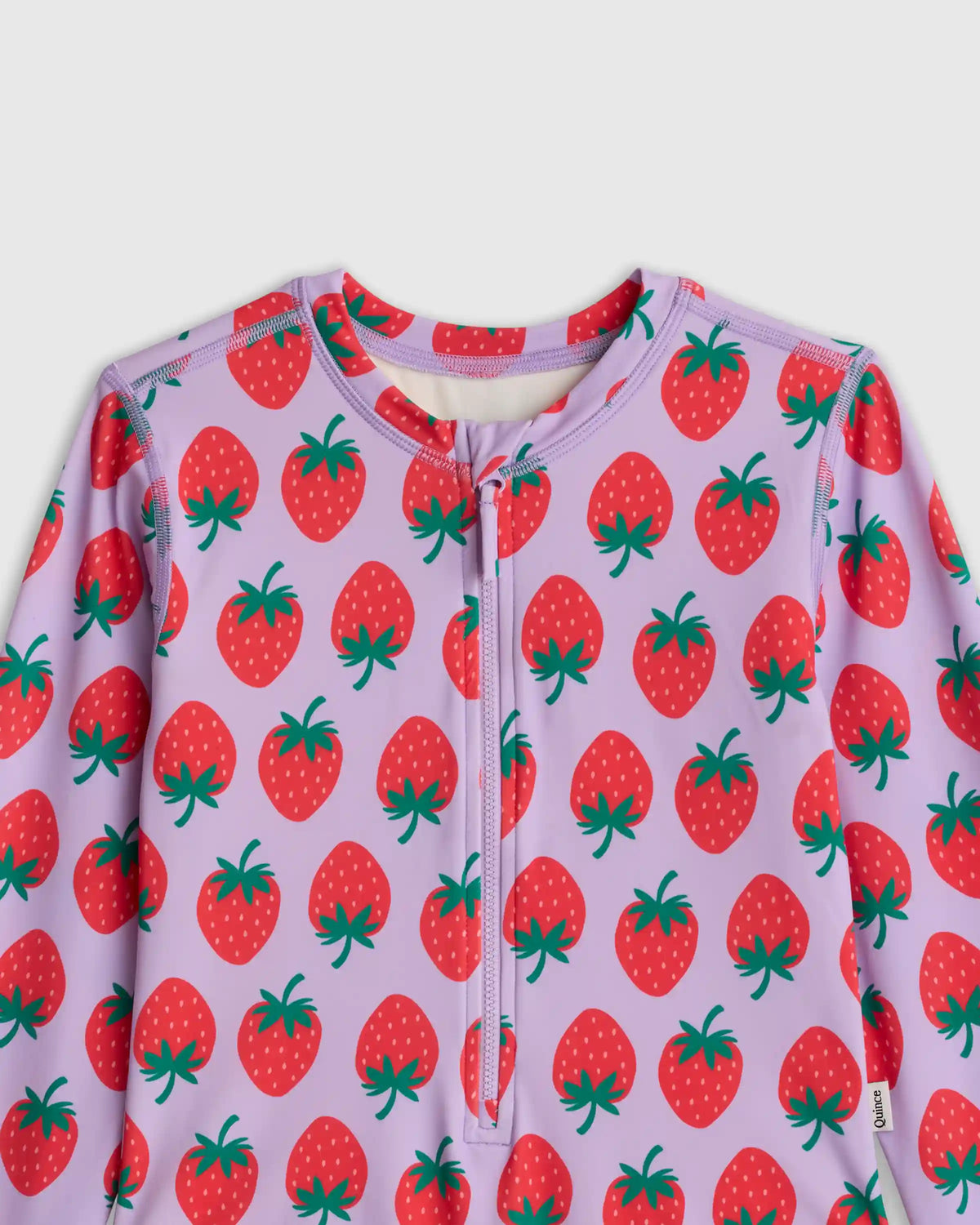 Long Sleeve Zip-Up Swimsuit