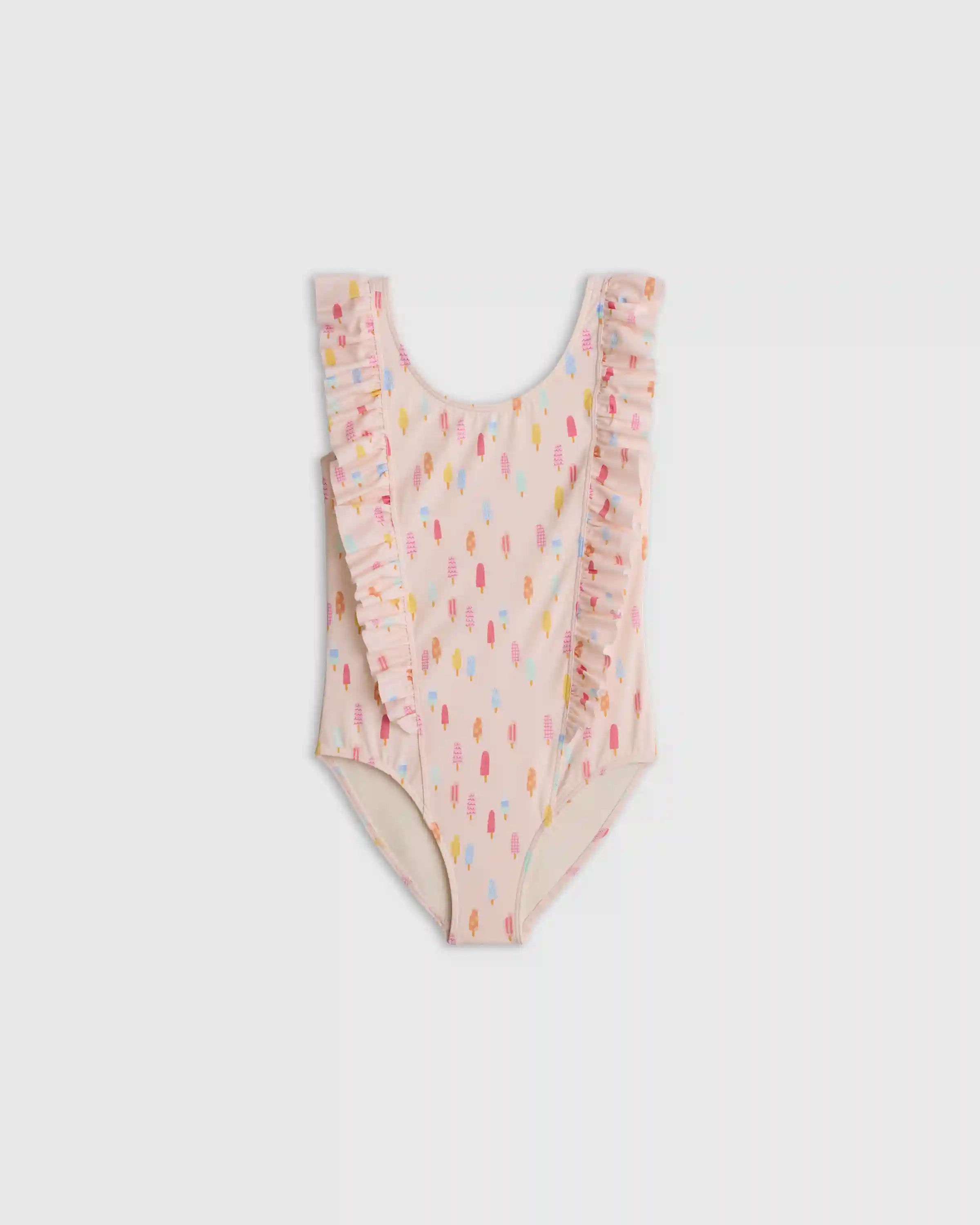 Ruffle One Piece Swimsuit
