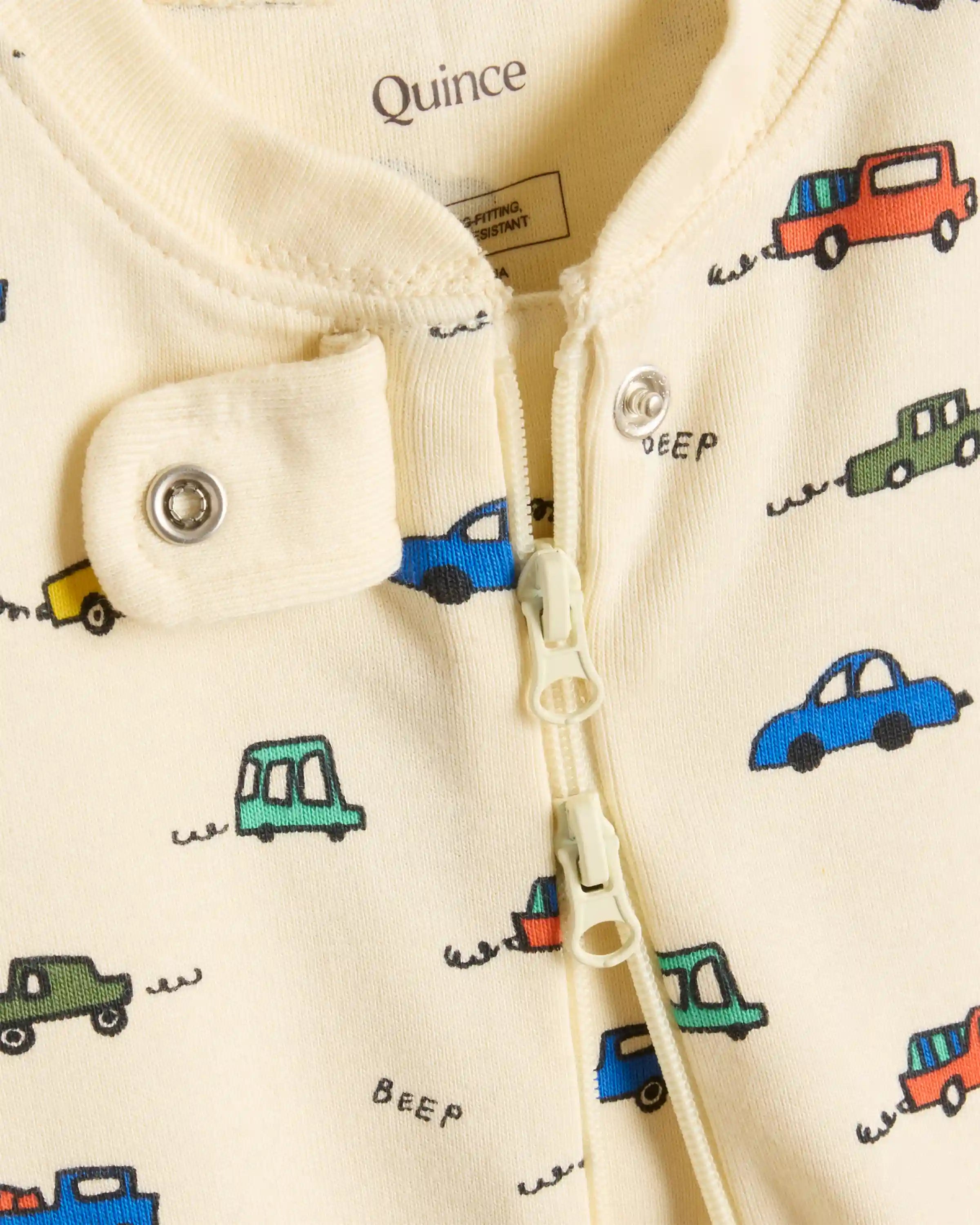 100% Organic Cotton Footie Pajama