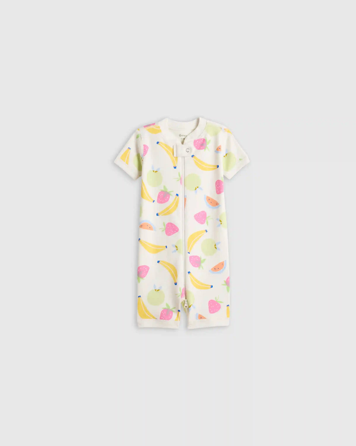 100% Organic Cotton Shortie Onesie Pajama