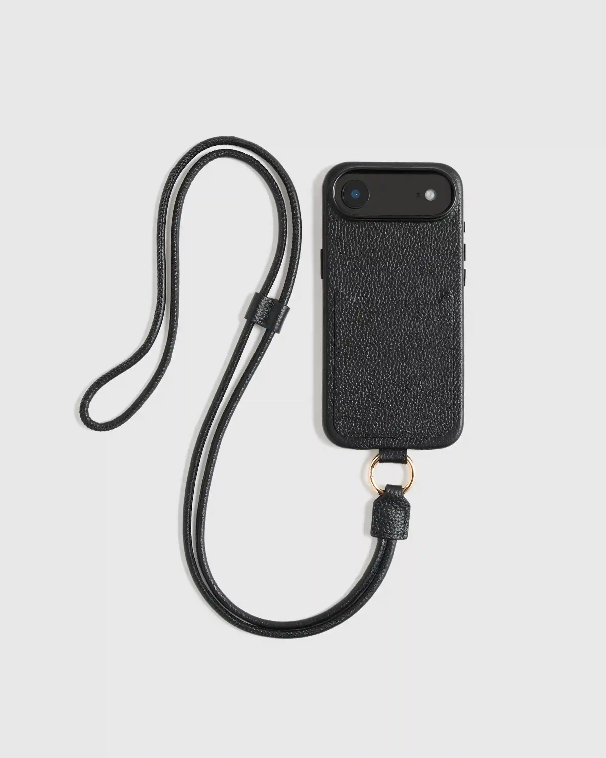 Italian Leather Phone Crossbody Case