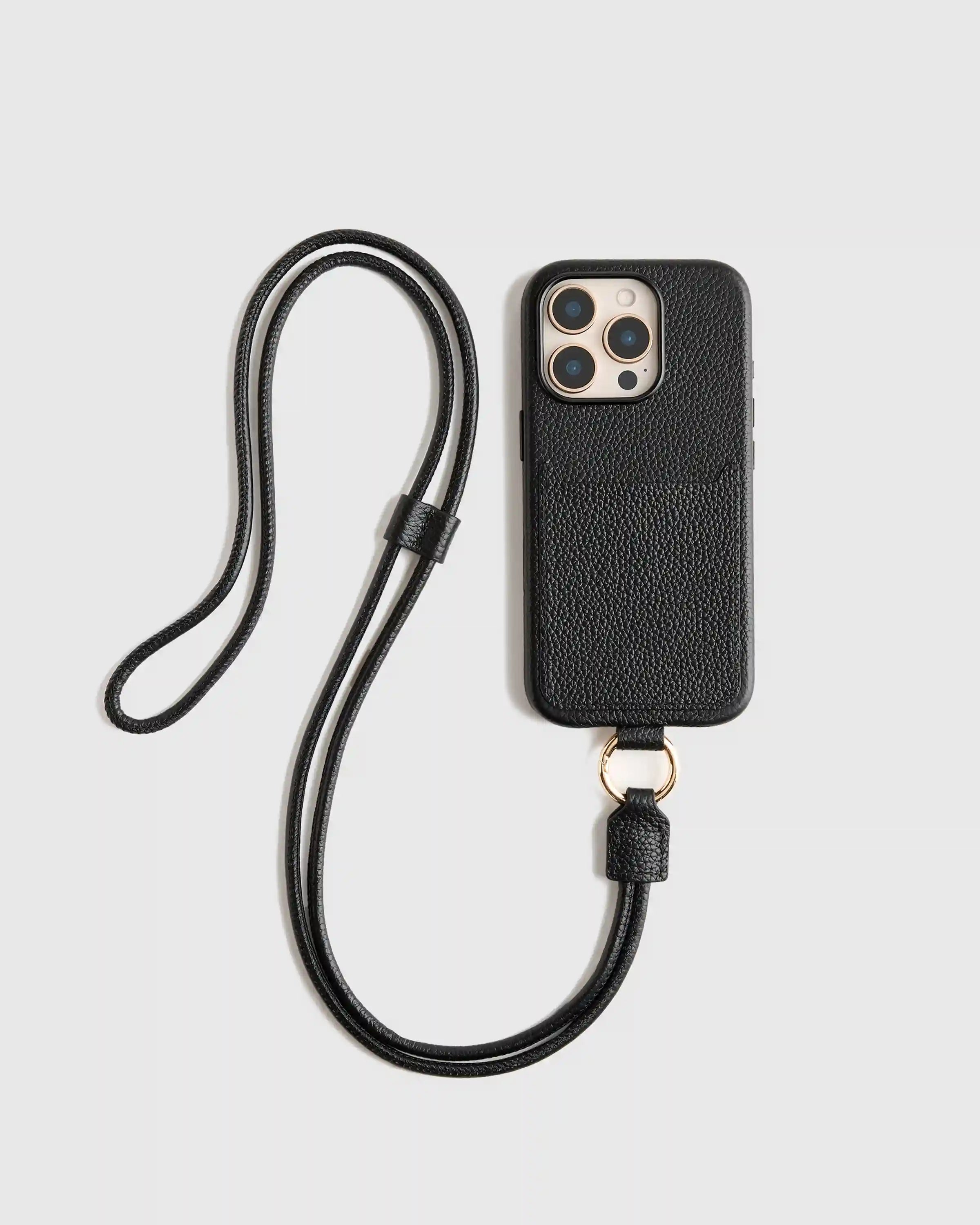 Italian Leather Phone Crossbody Case