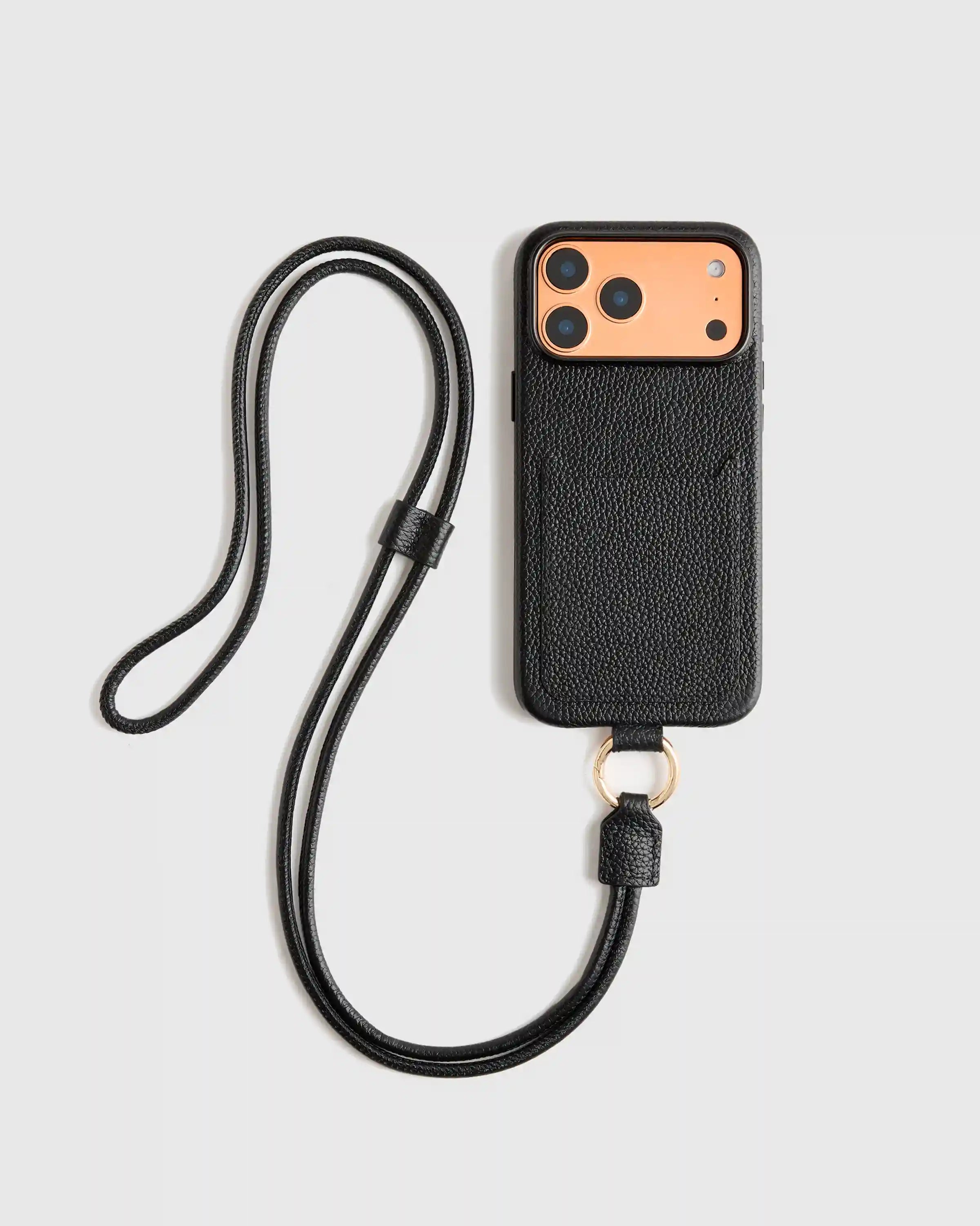 Italian Leather Phone Crossbody Case