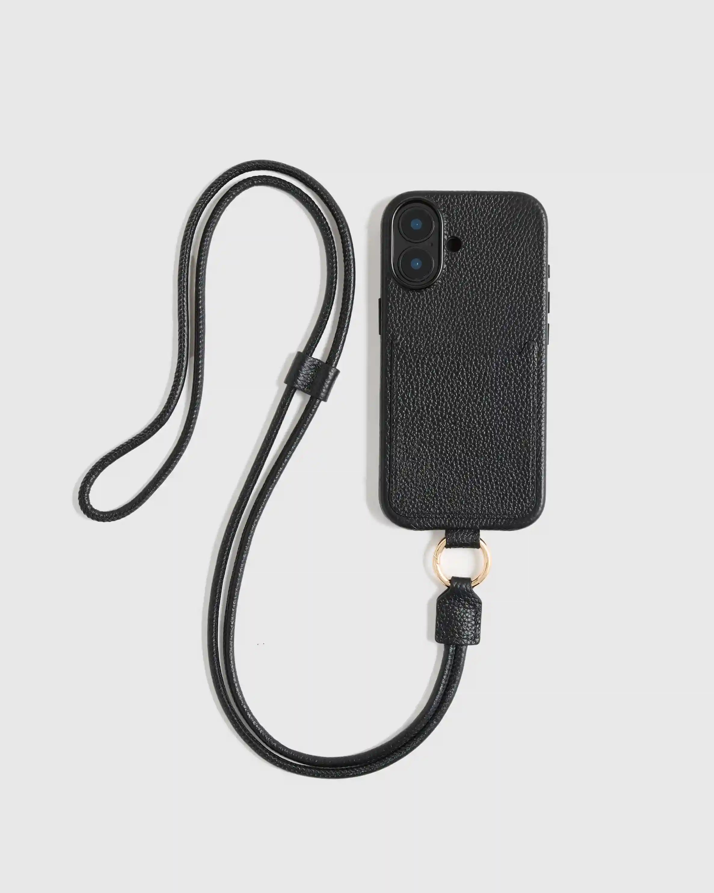 Italian Leather Phone Crossbody Case