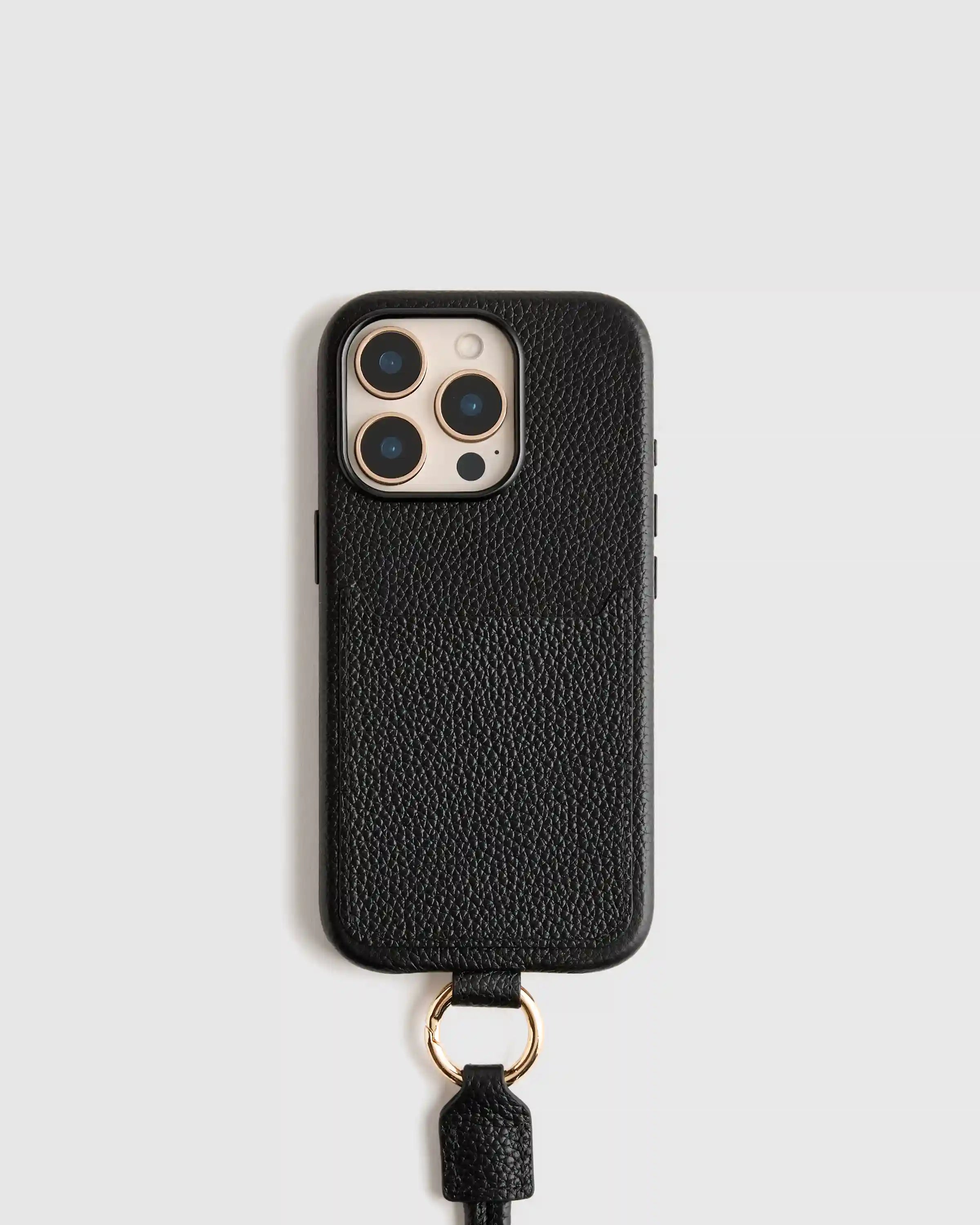 Italian Leather Phone Crossbody Case